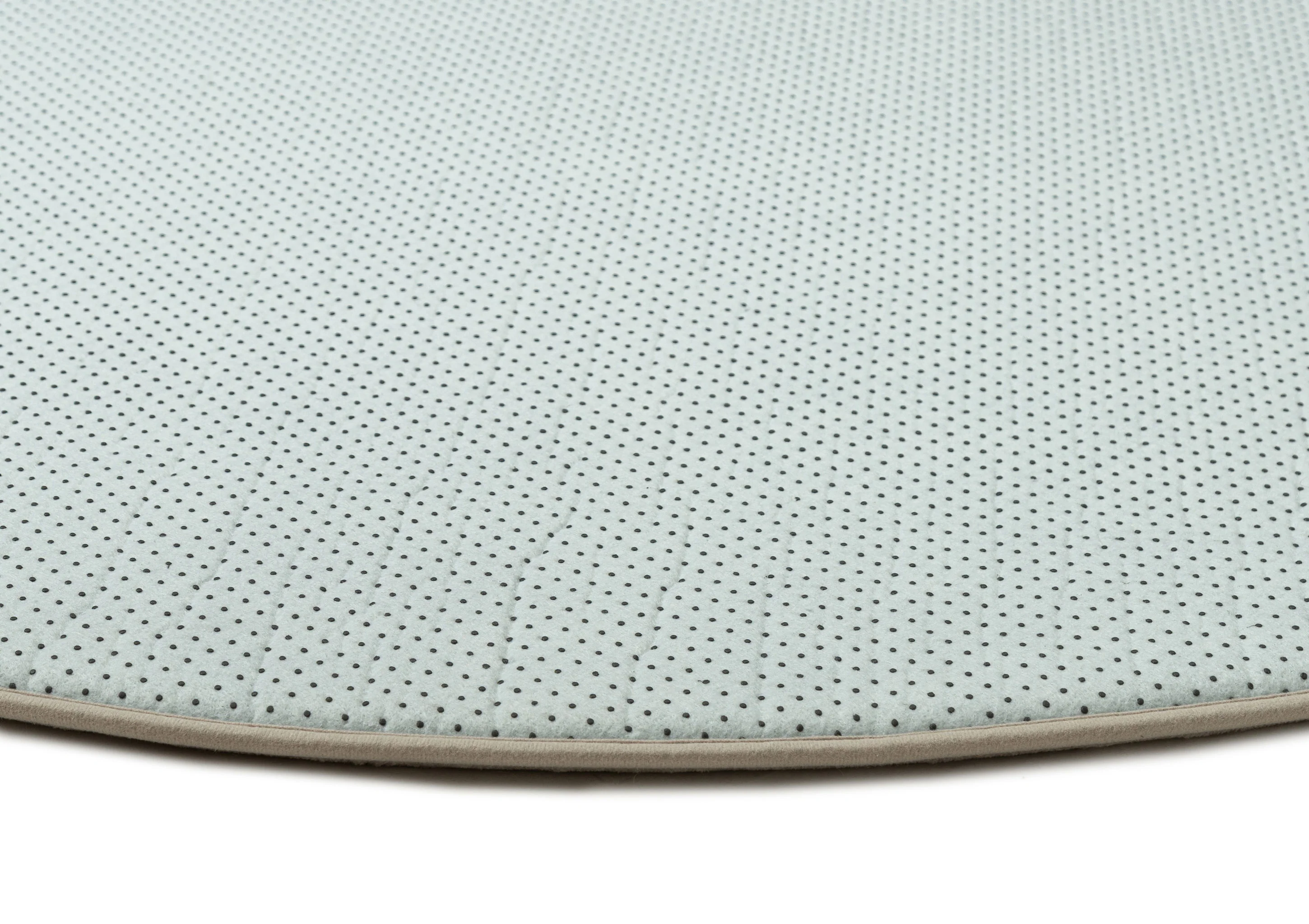 Gerda Green Grey Leaves Rollie Pollie Round Playmat - Image 11
