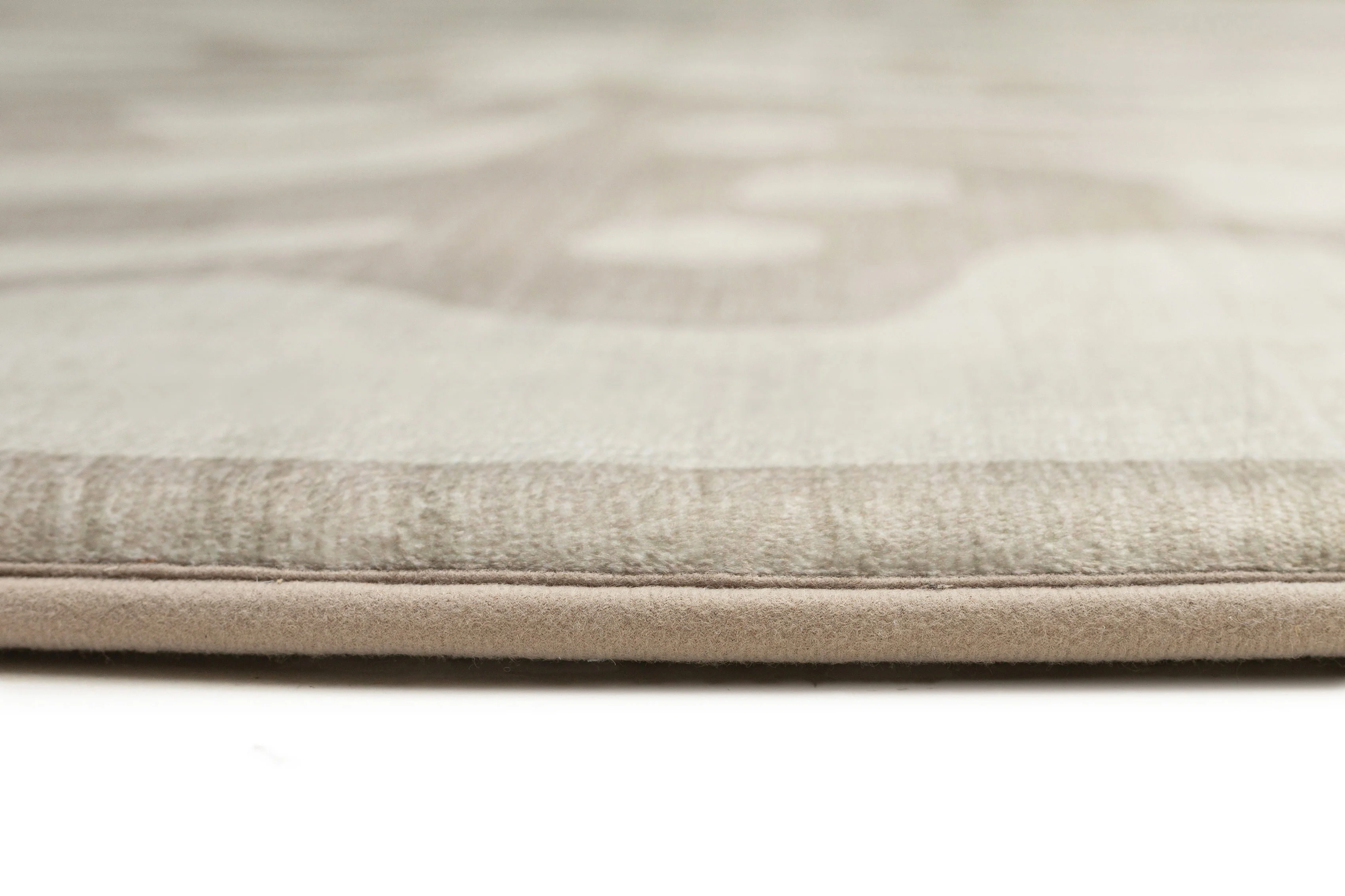 Gerda Green Grey Leaves Rollie Pollie Round Playmat - Image 13