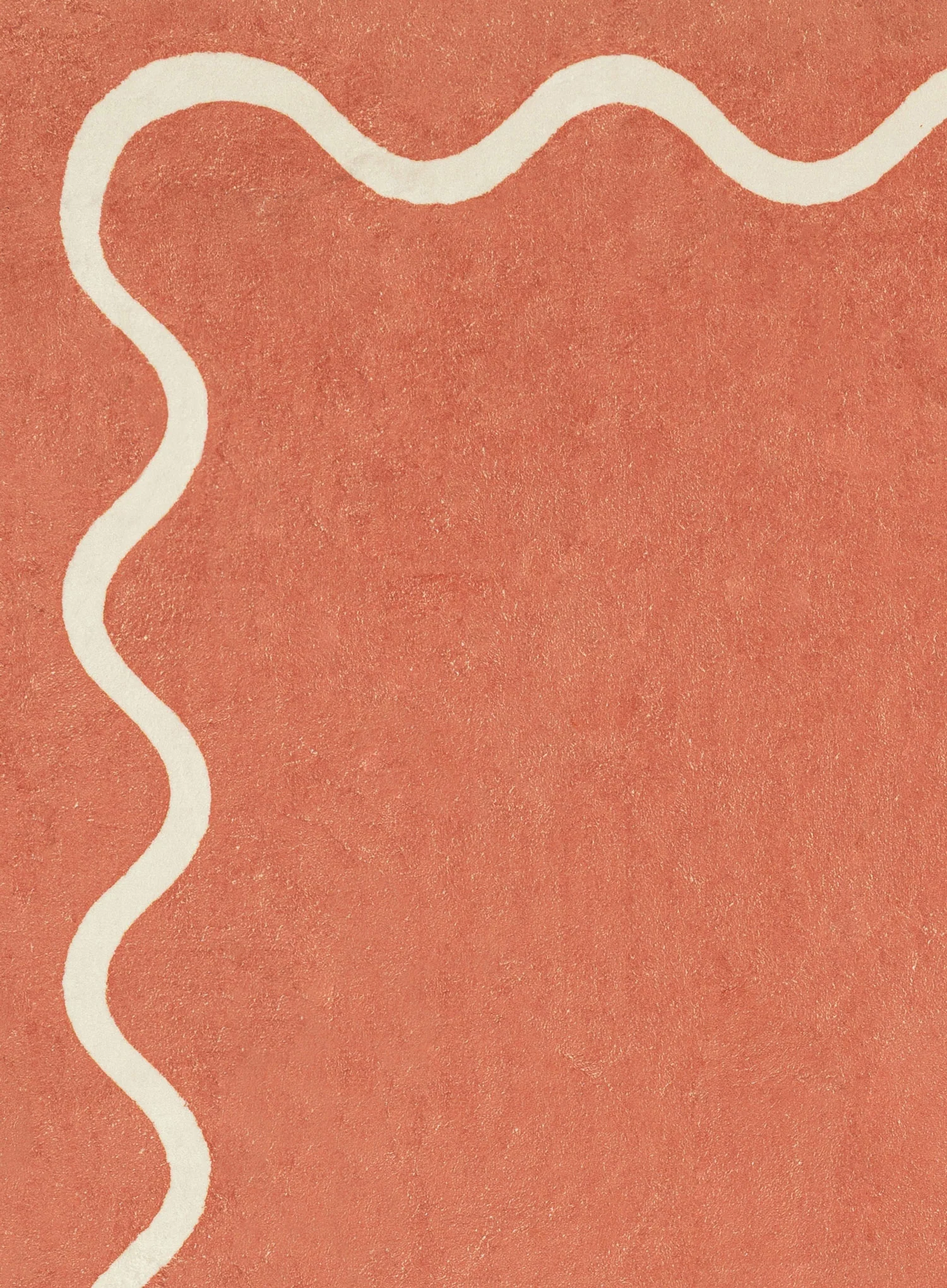 Gertrude Pink and Cream Wiggle Bordered Washable Rug - Image 11