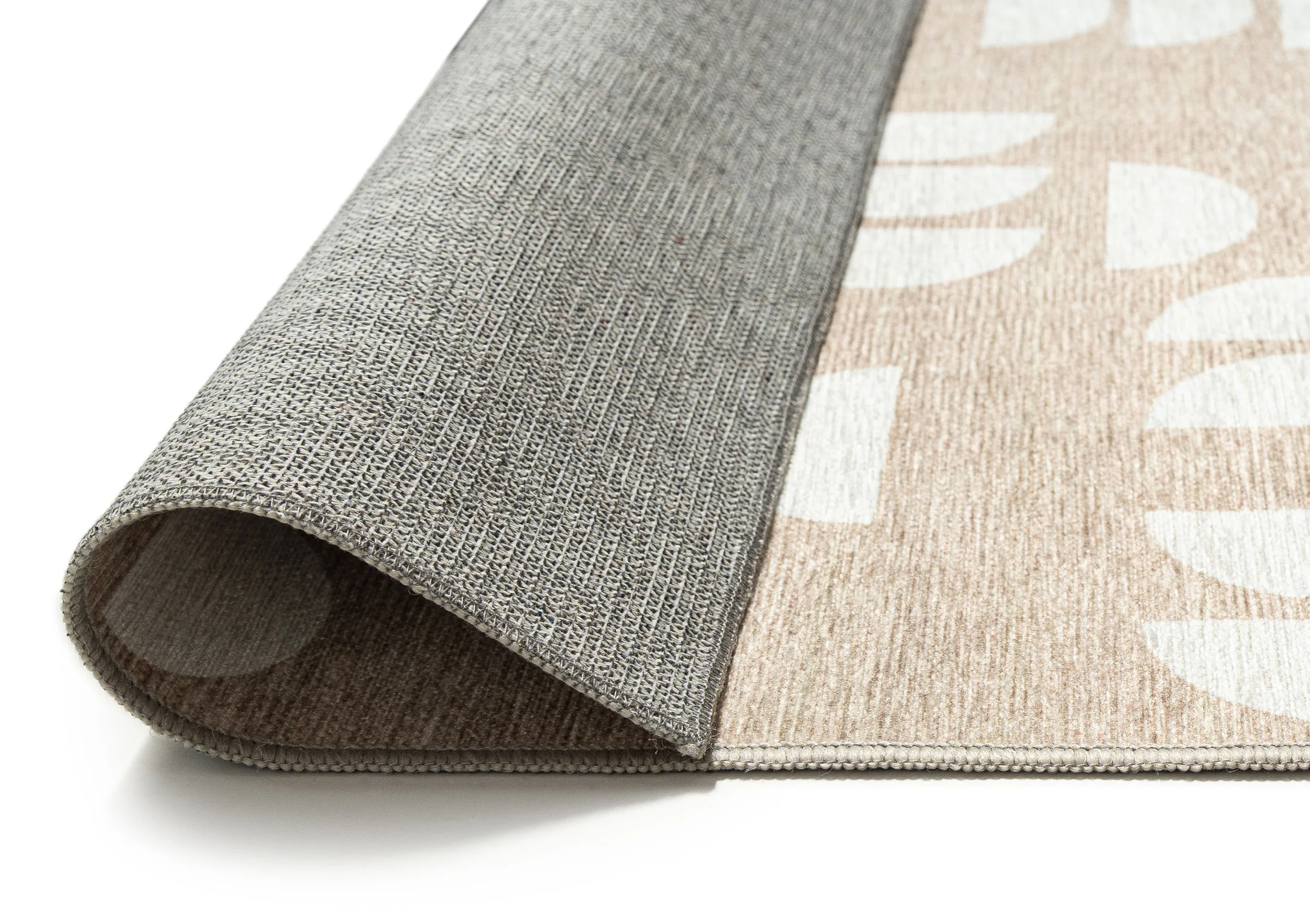 Gianna Beige Ivory Indoor Outdoor Washable Rug - Image 11