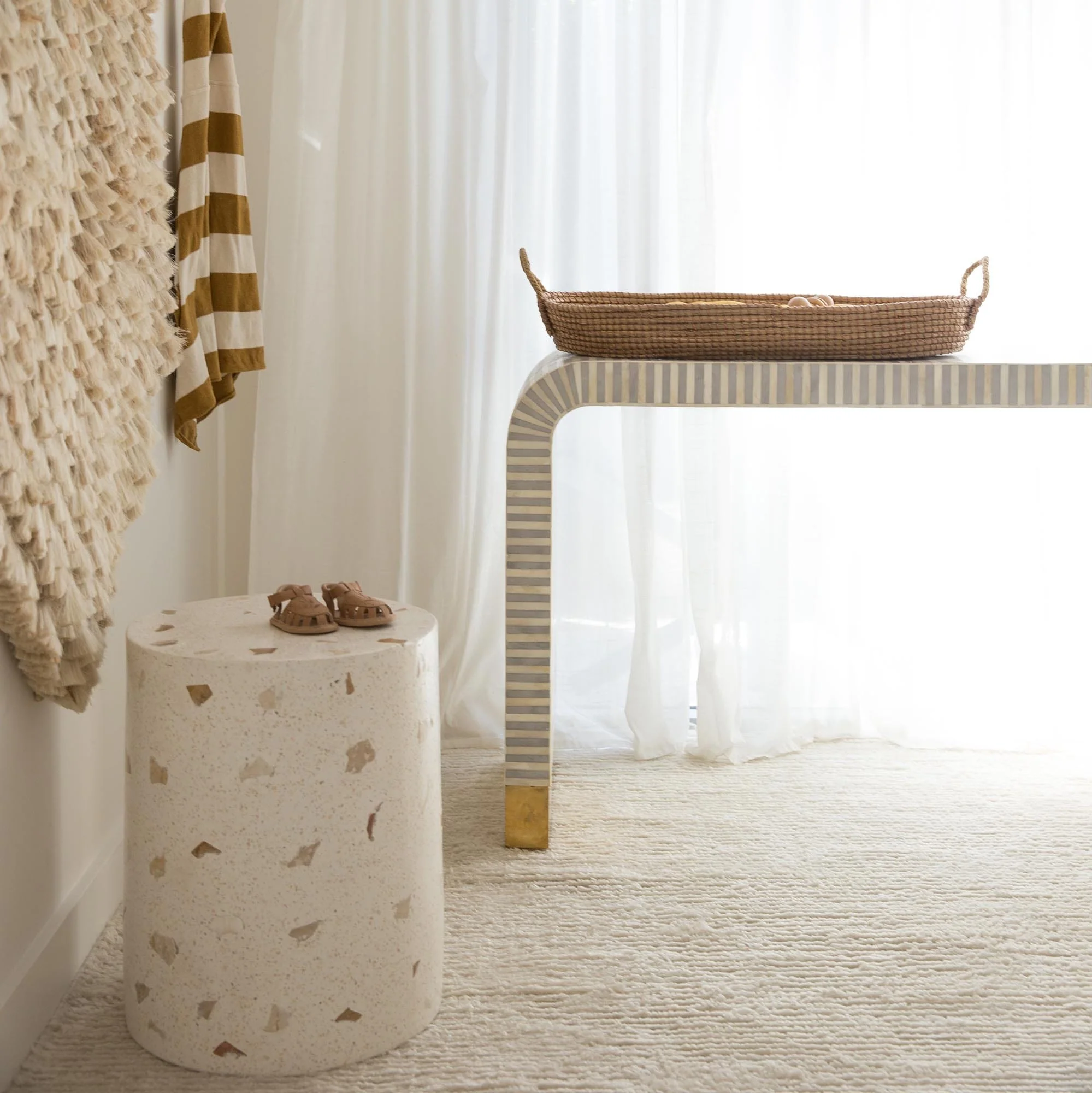 Ginta Luxe Ivory P.E.T Cut Pile Rug - Image 10