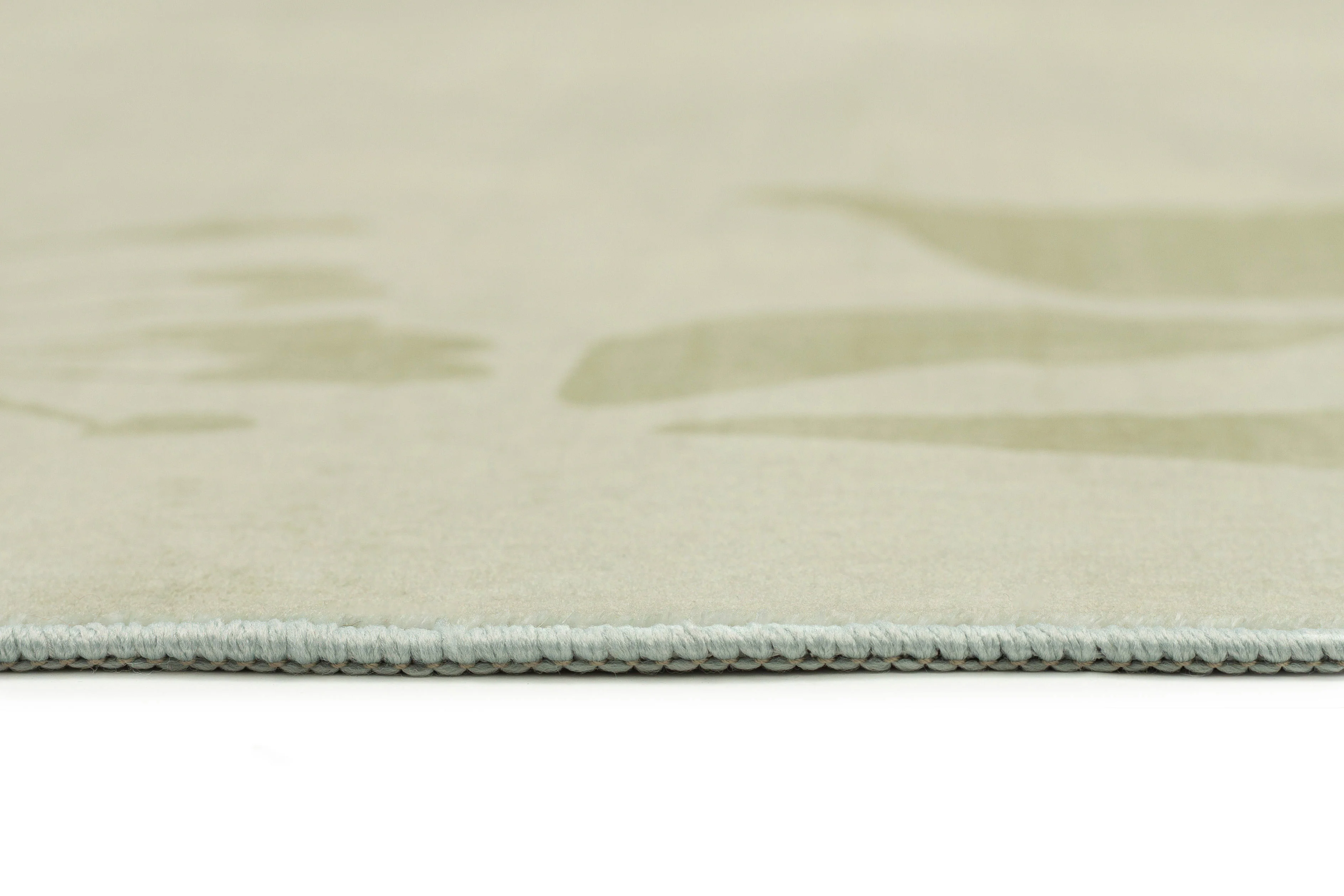 Glaiza Green Botanical Border Washable Rug - Image 6