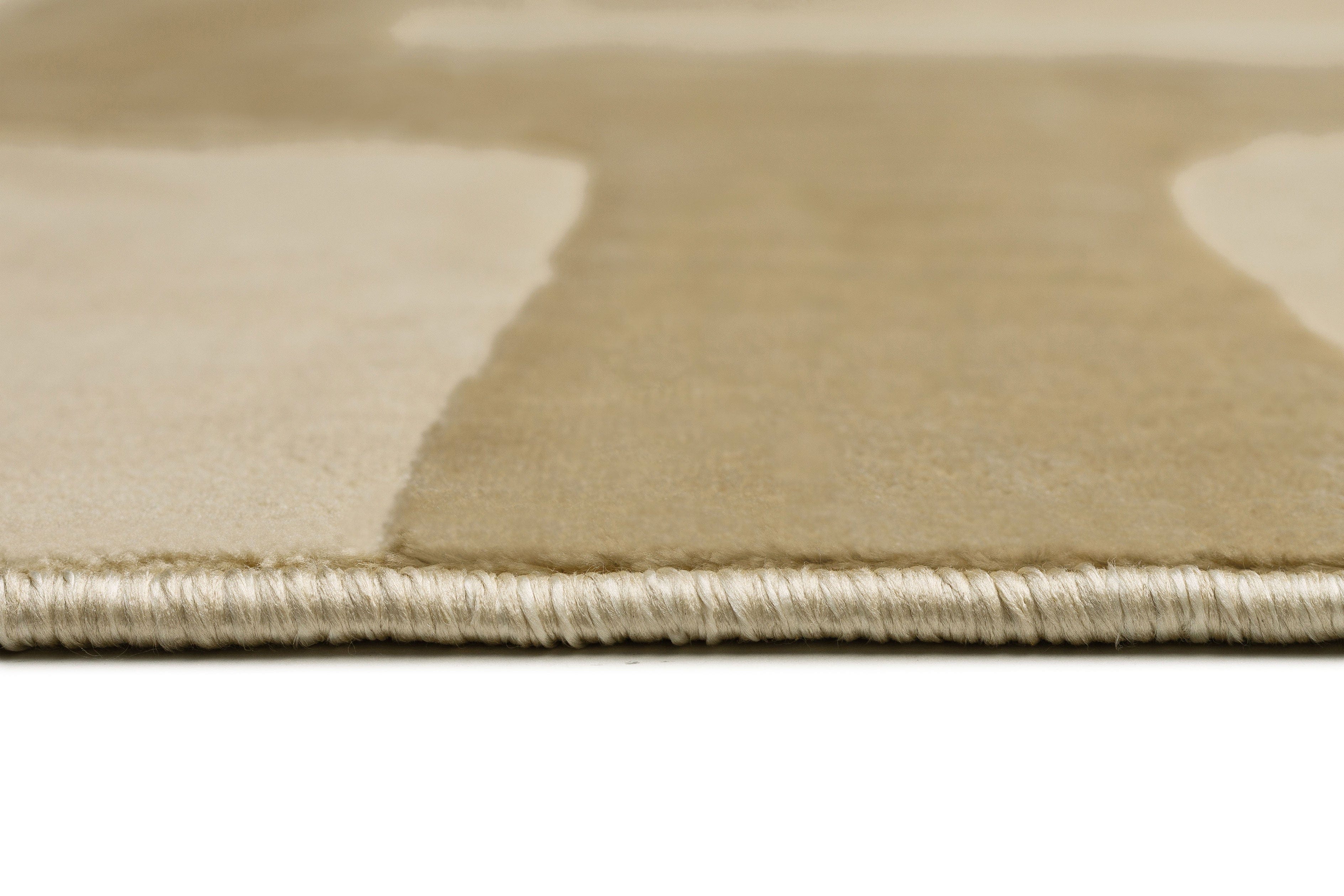 Hadessa Textured Geometric Neutral Rug - Image 10