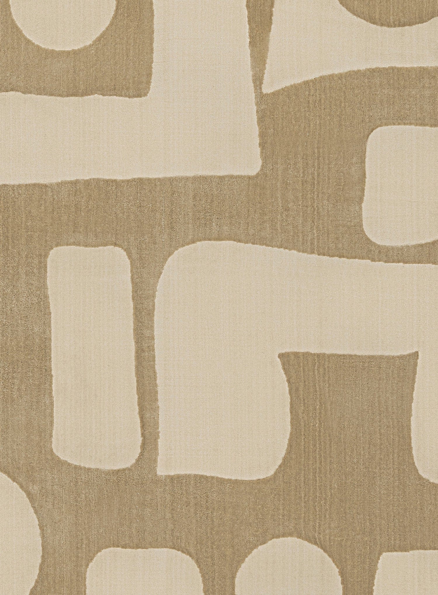 Hadessa Textured Geometric Neutral Rug - Image 12