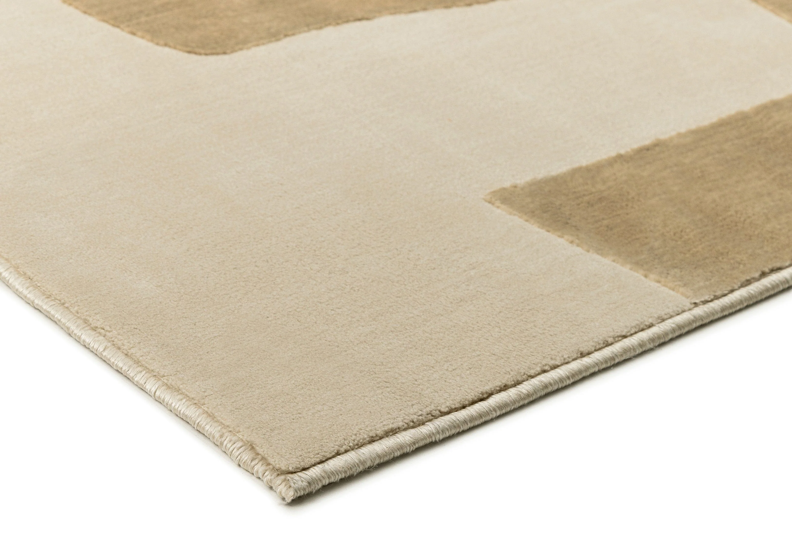 Hadessa Textured Geometric Neutral Rug - Image 7
