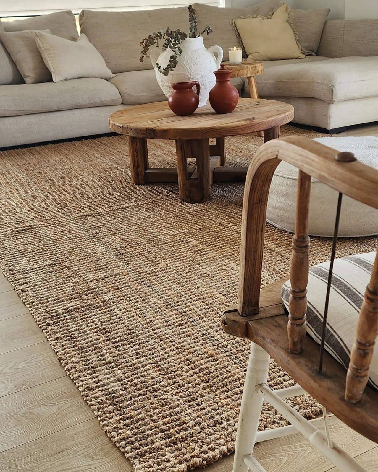 Haiku Natural Chunky Jute Rug - Image 9