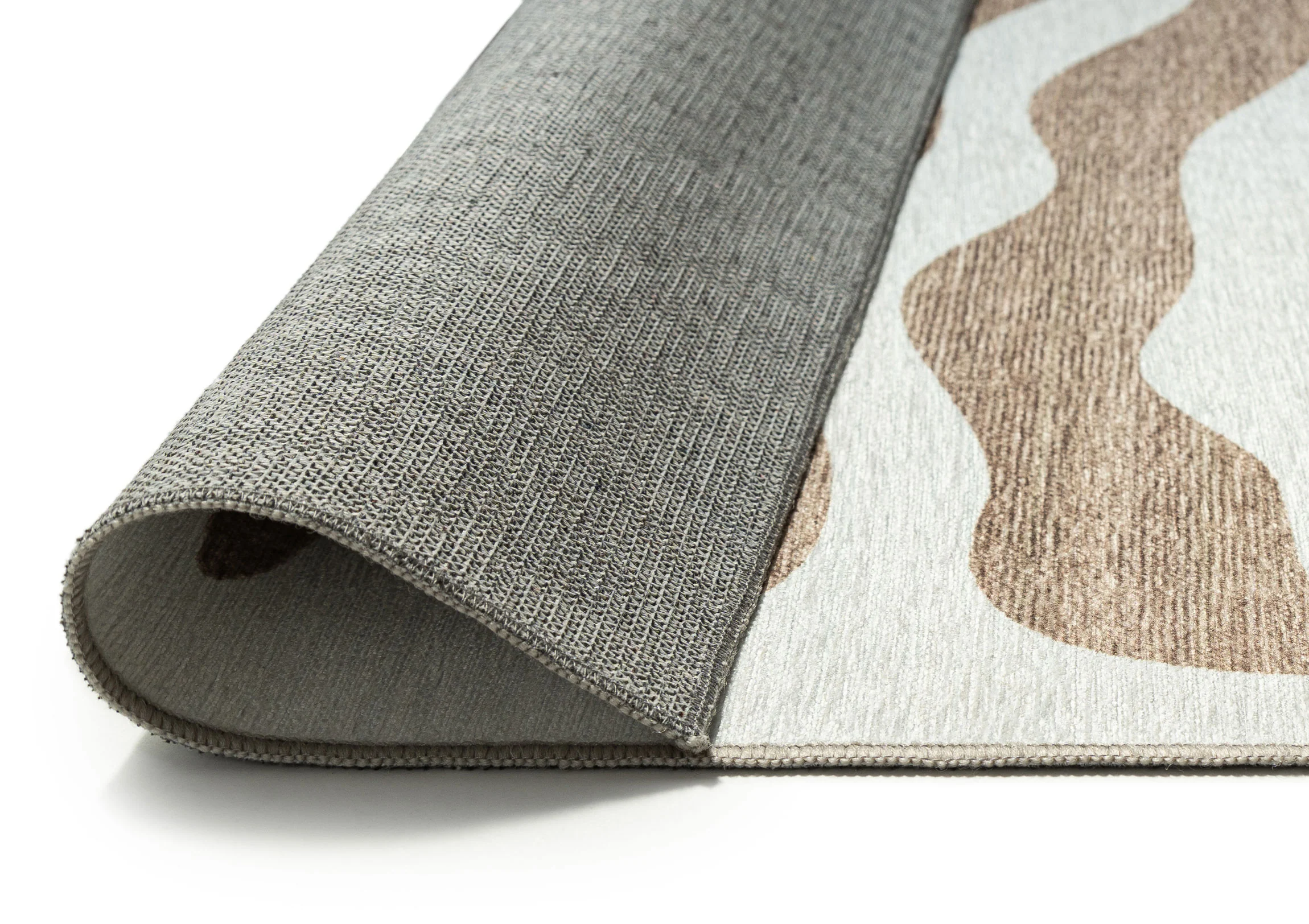 Hanako Beige Cream Indoor Outdoor Washable Rug - Image 12