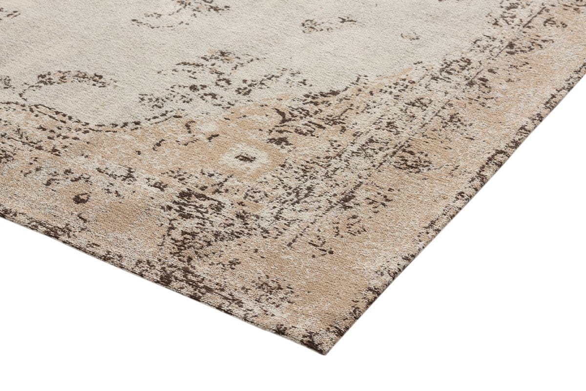 Helena White and Peach Turkish Style Distressed Runner Rug - Image 7
