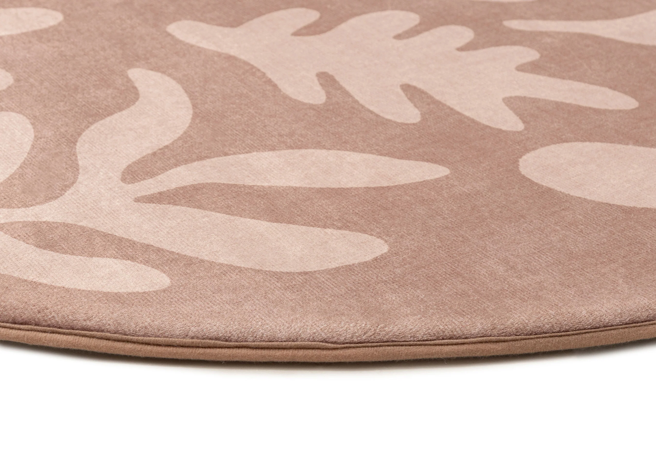 Hira Pink Beige Shapes Rollie Pollie Round Playmat - Image 7