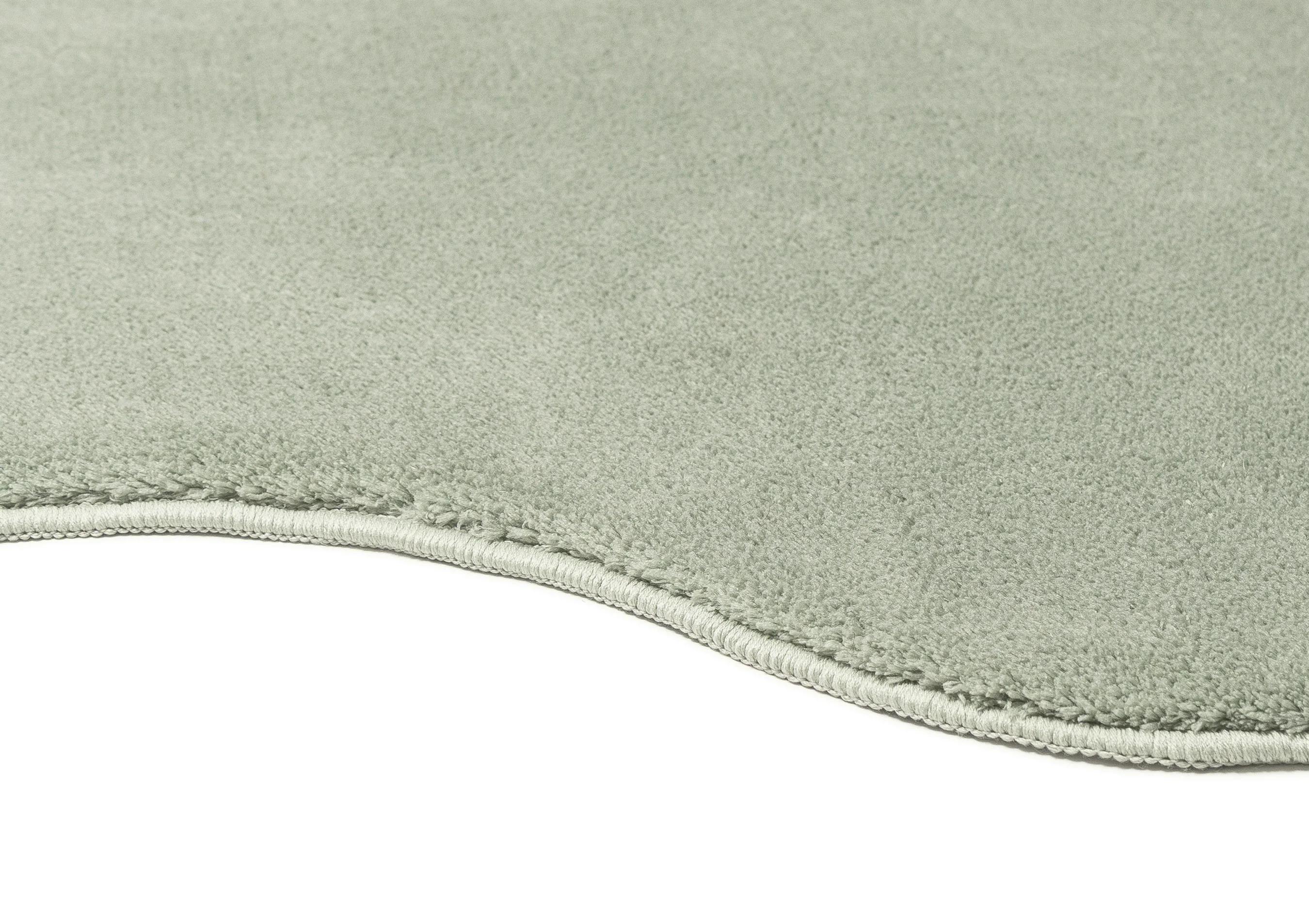 Idrissa Pale Green Scallop Washable Rug - Image 18