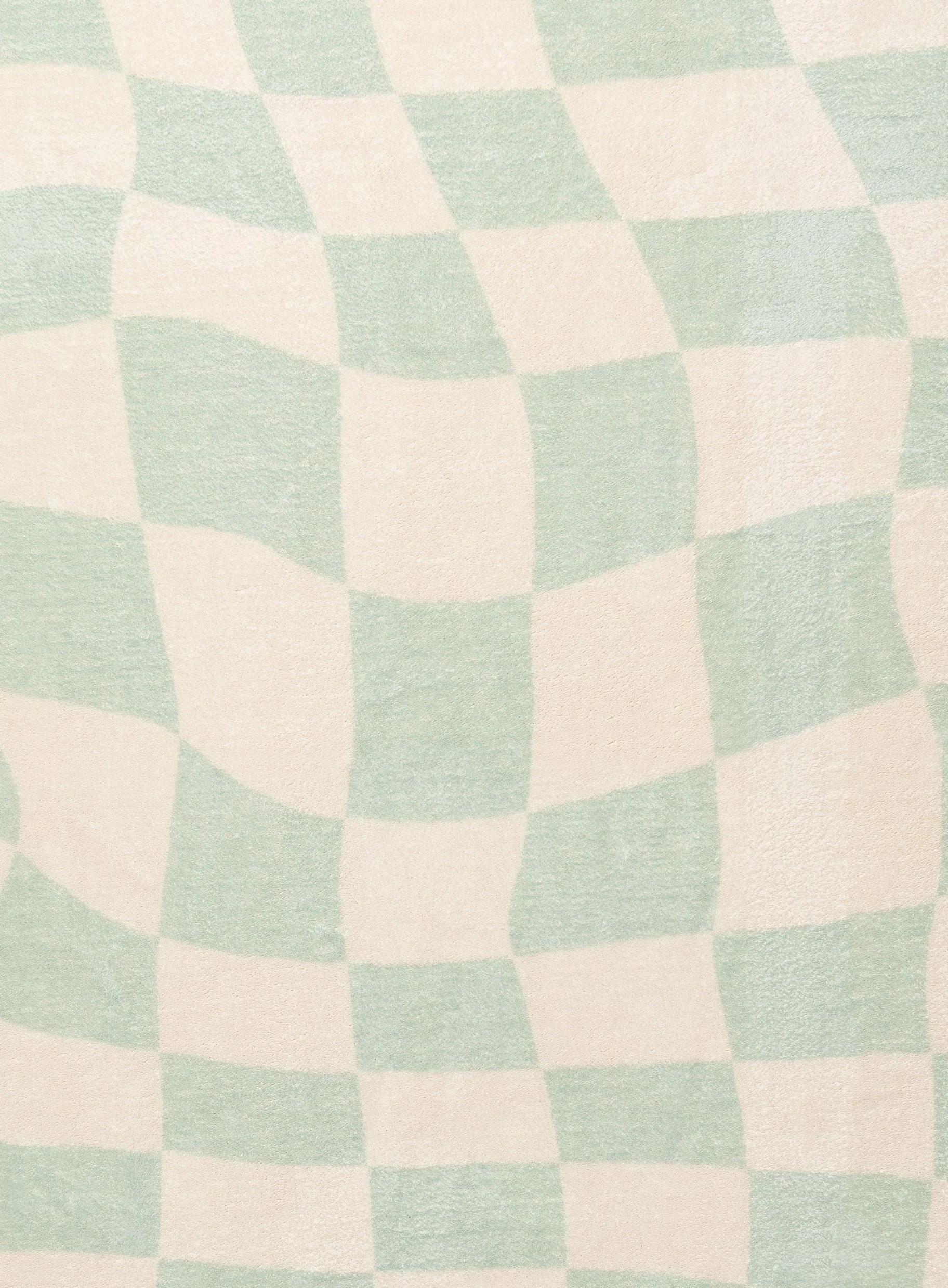 Ilenna Green and Ivory Abstract Checkered Washable Rug - Image 20