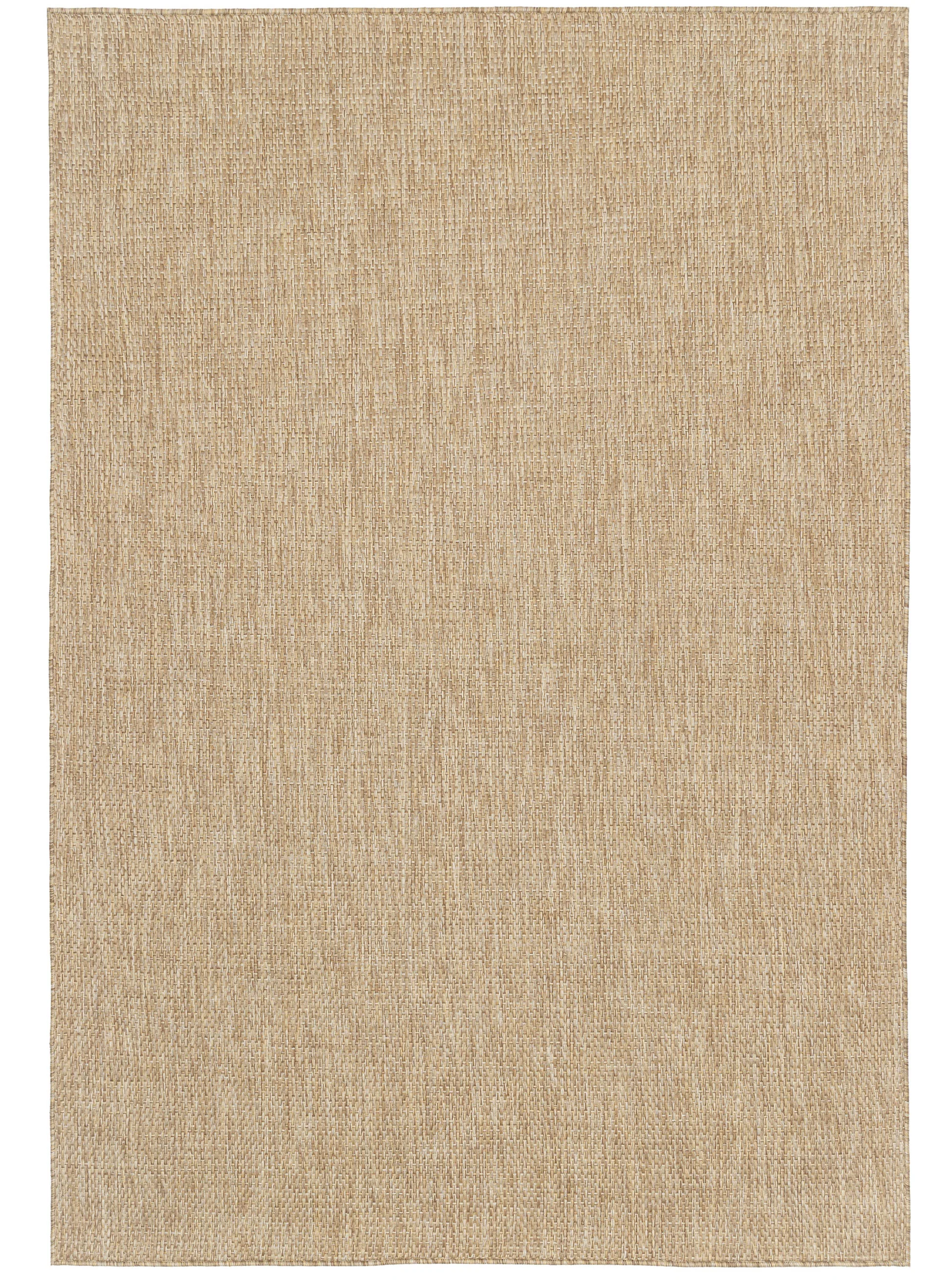 Ilya Sandy Beige Woven Indoor Outdoor Rug