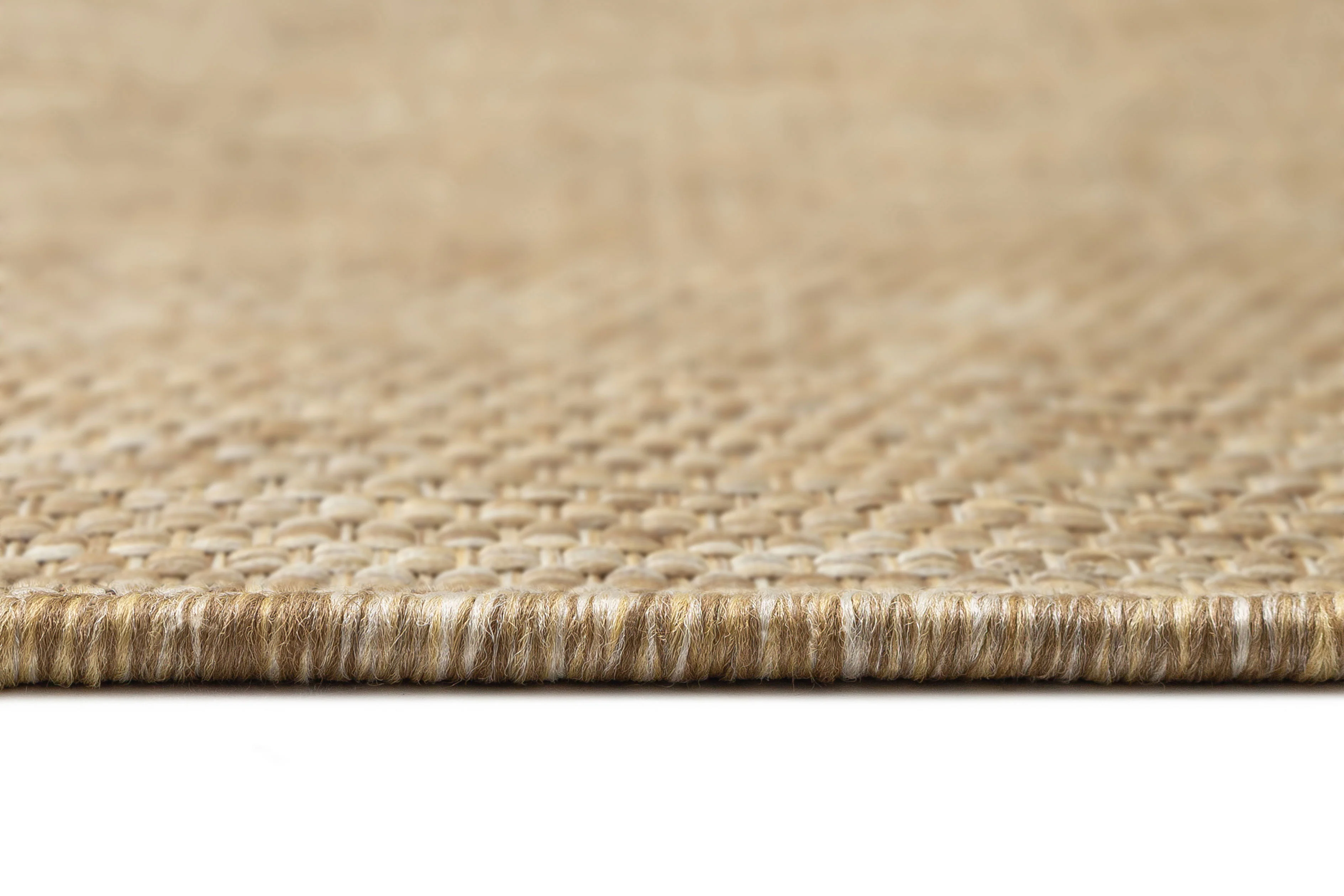 Ilya Sandy Beige Woven Indoor Outdoor Rug - Image 11