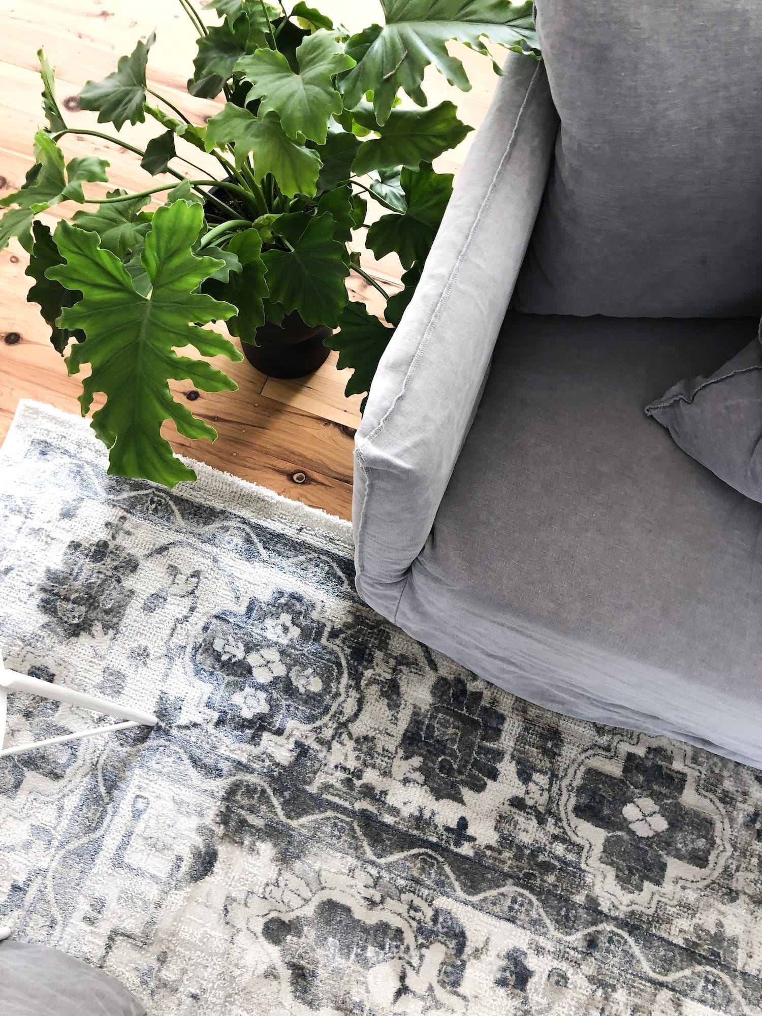 Iman Blue and Grey Transitional Rug - Image 14