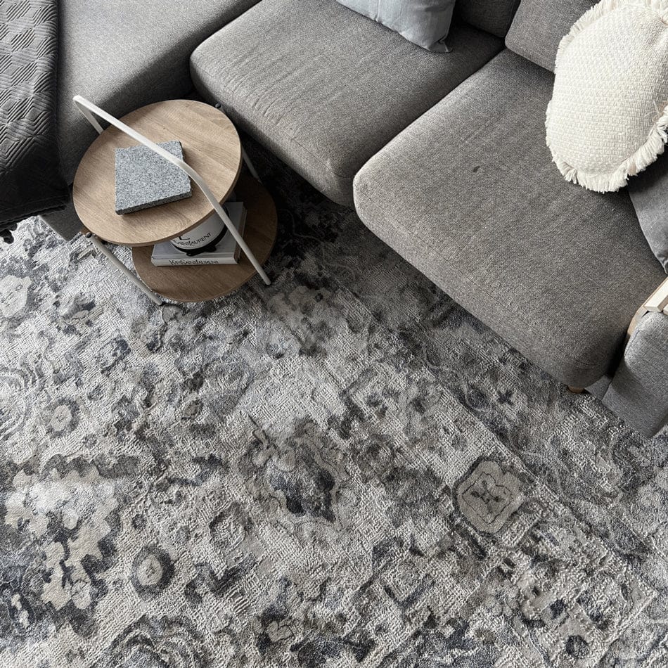 Iman Blue and Grey Transitional Rug - Image 15