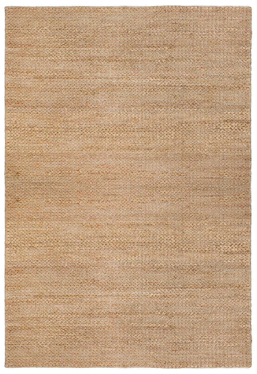 Indigo Natural Tan Braided Jute Rug