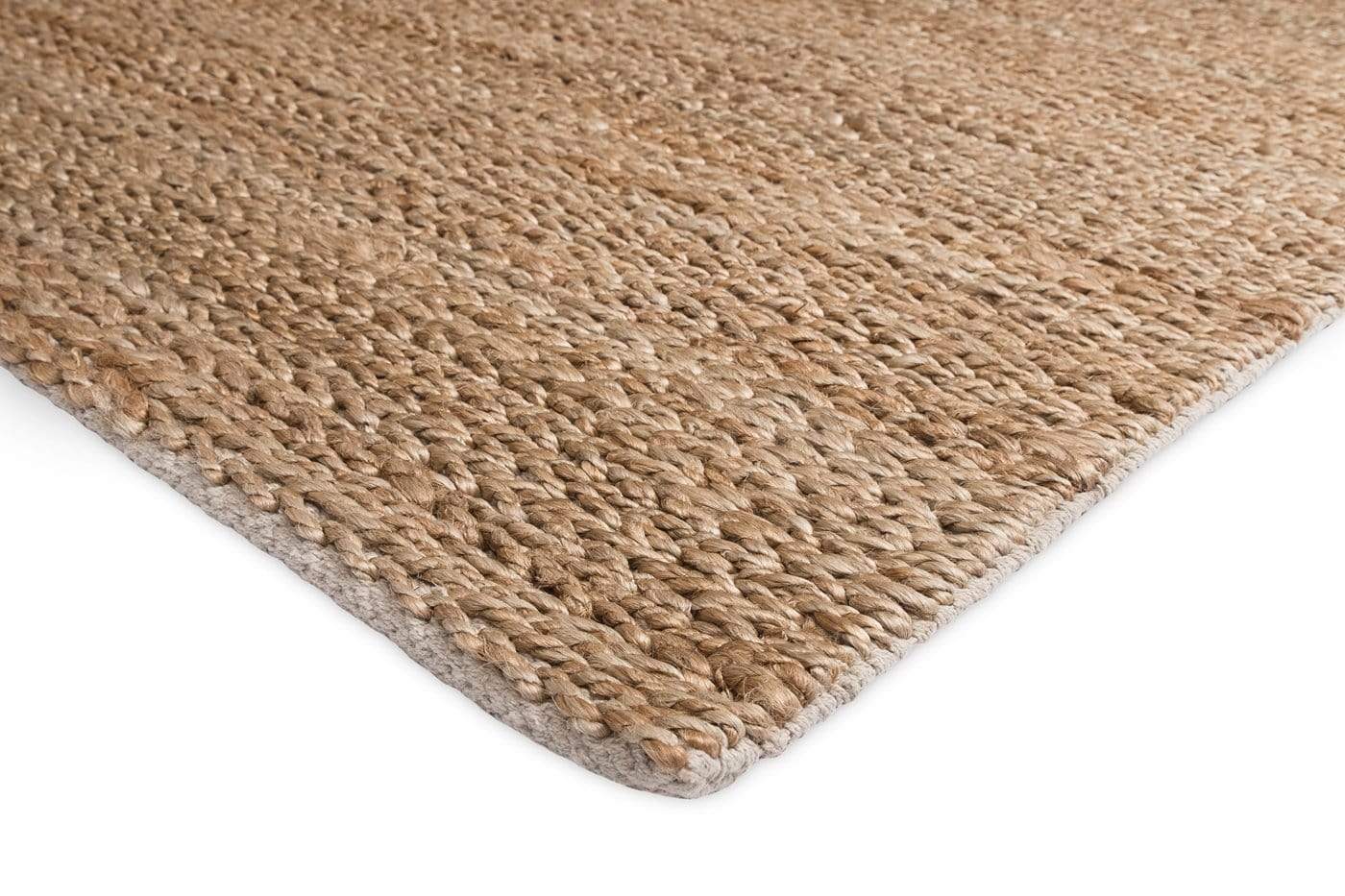 Indigo Natural Tan Braided Jute Rug - Image 12