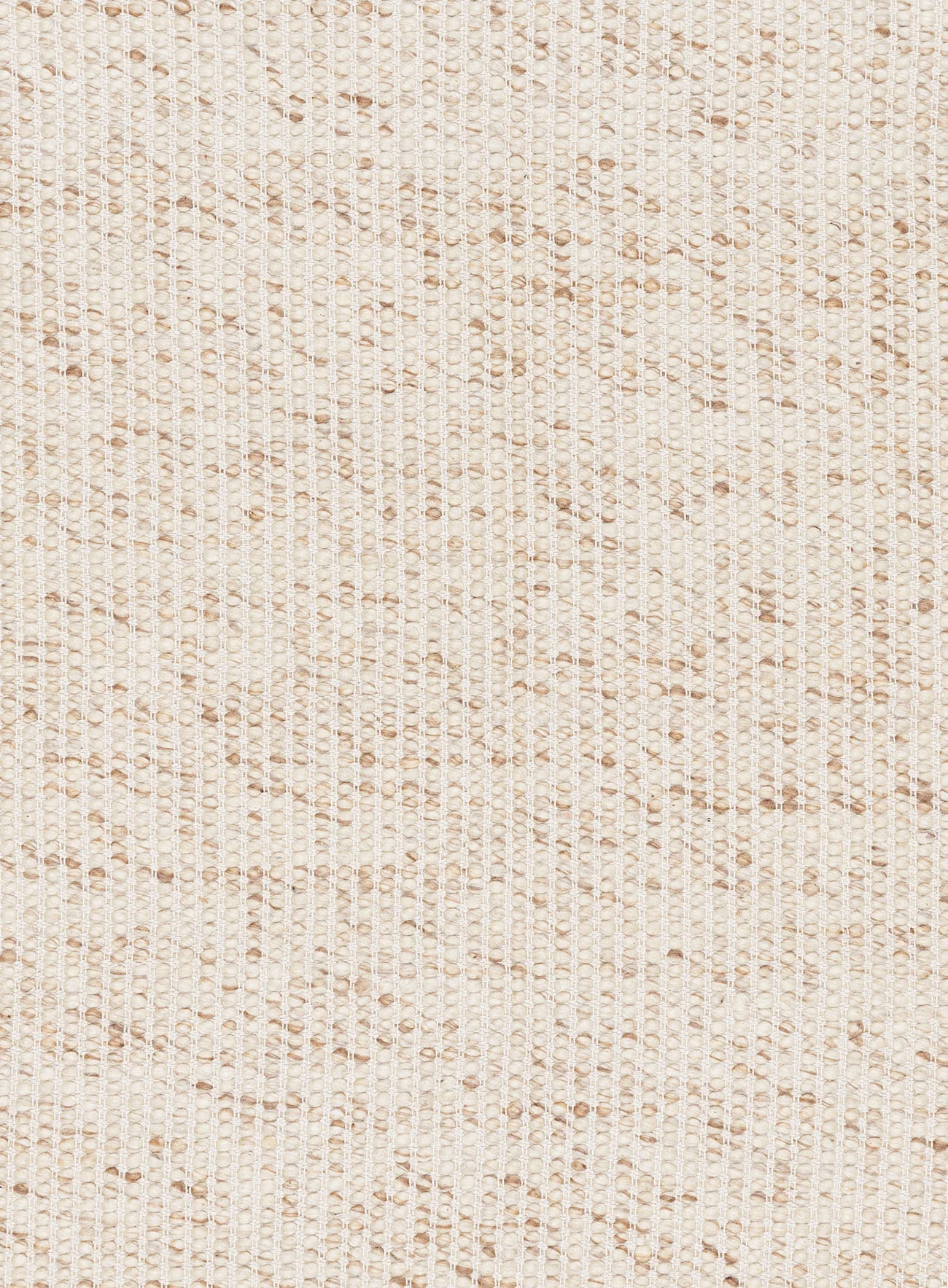 Indya Marbled Cream and Beige Chunky Wool Round Rug - Image 10