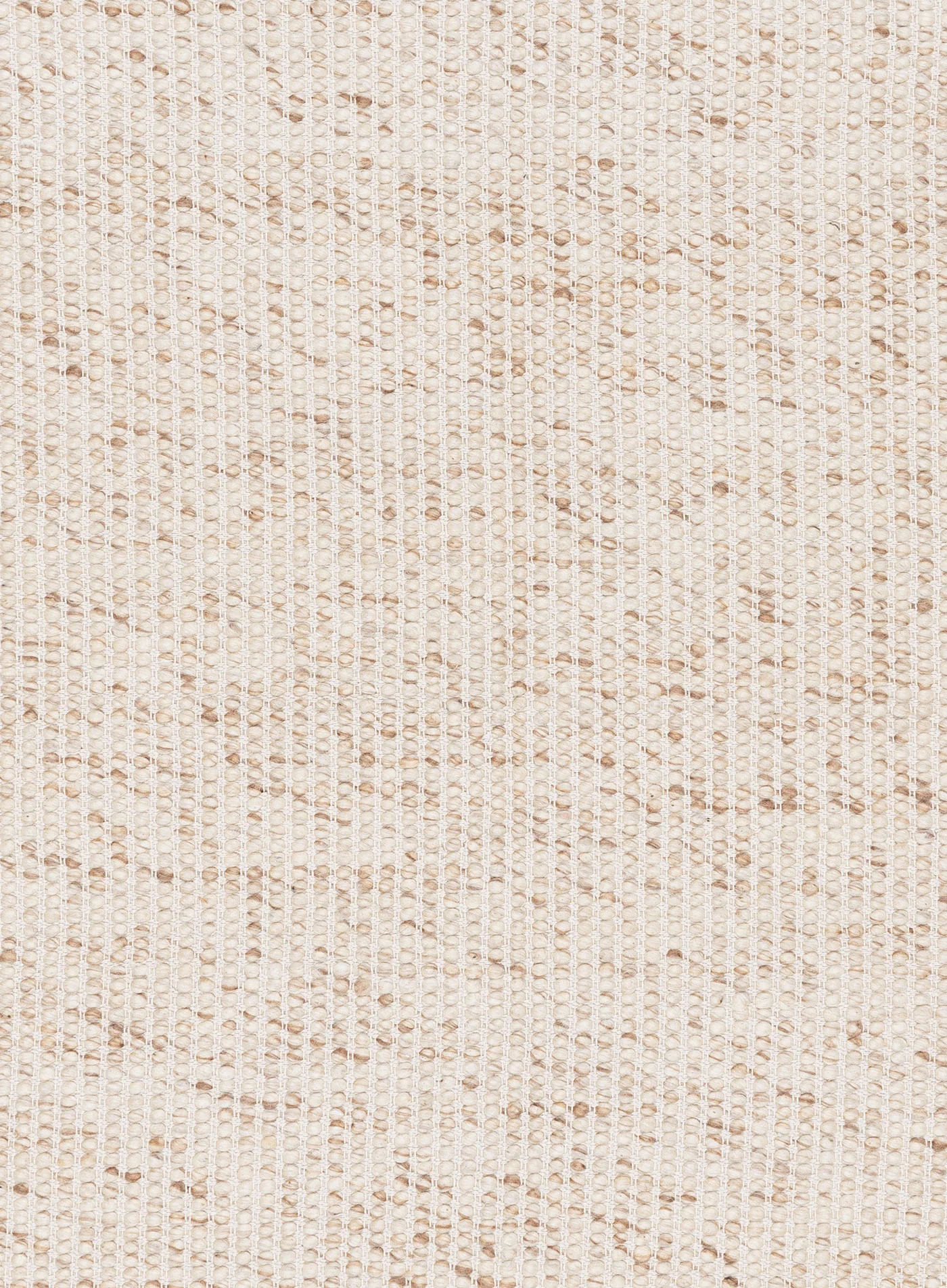 Indya Marbled Cream and Beige Chunky Wool Rug - Image 9