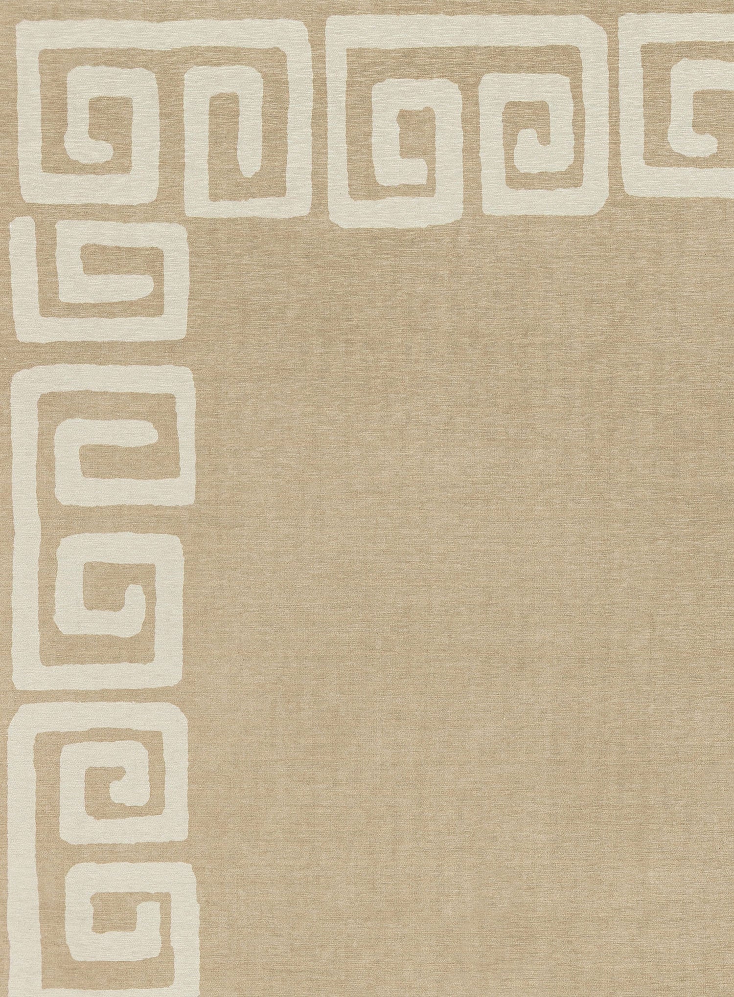 Ione Sandy Beige and Light Oat Geometric Indoor Outdoor Rug - Image 9
