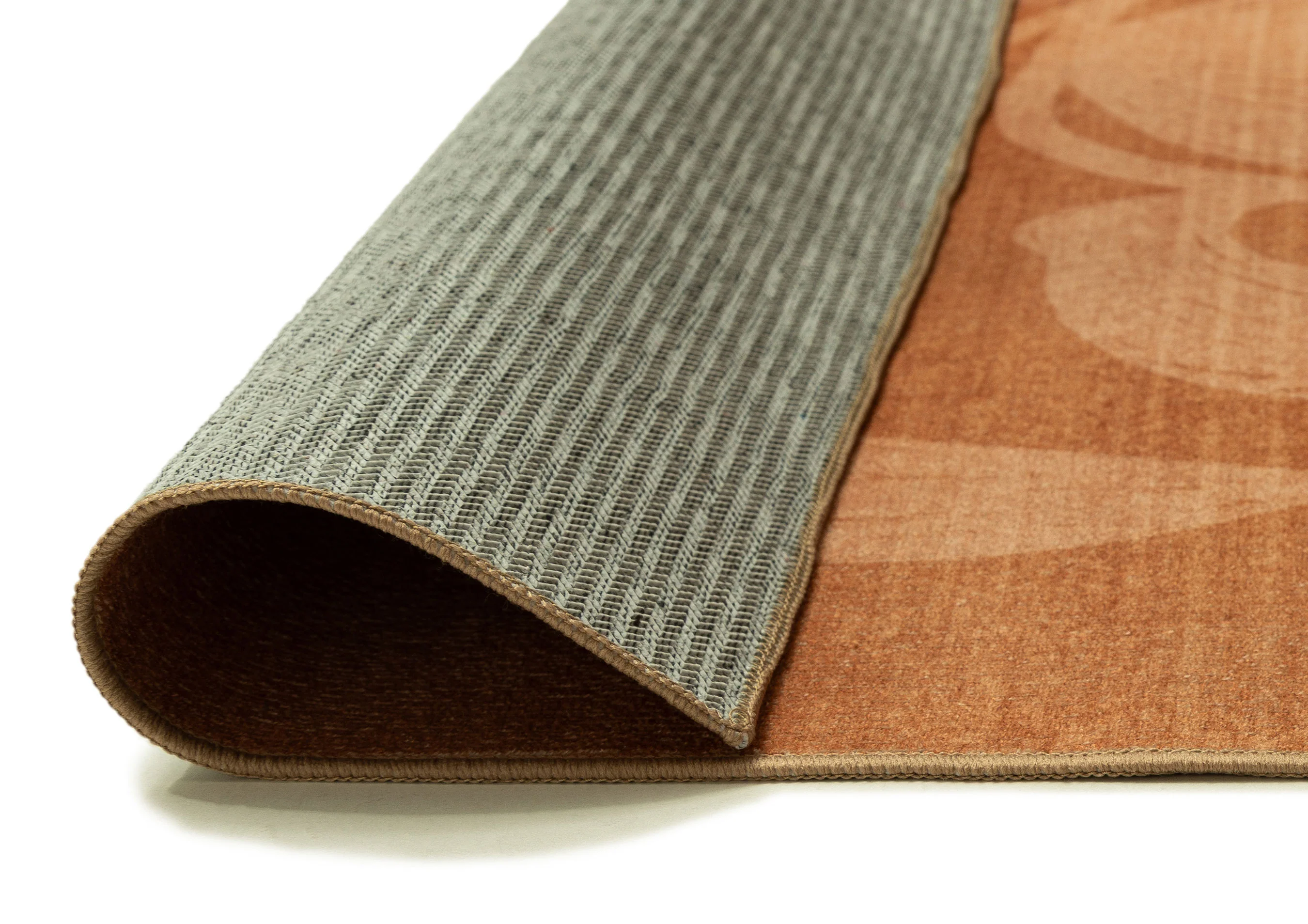 Iras Rust Botanical Washable Rug - Image 10