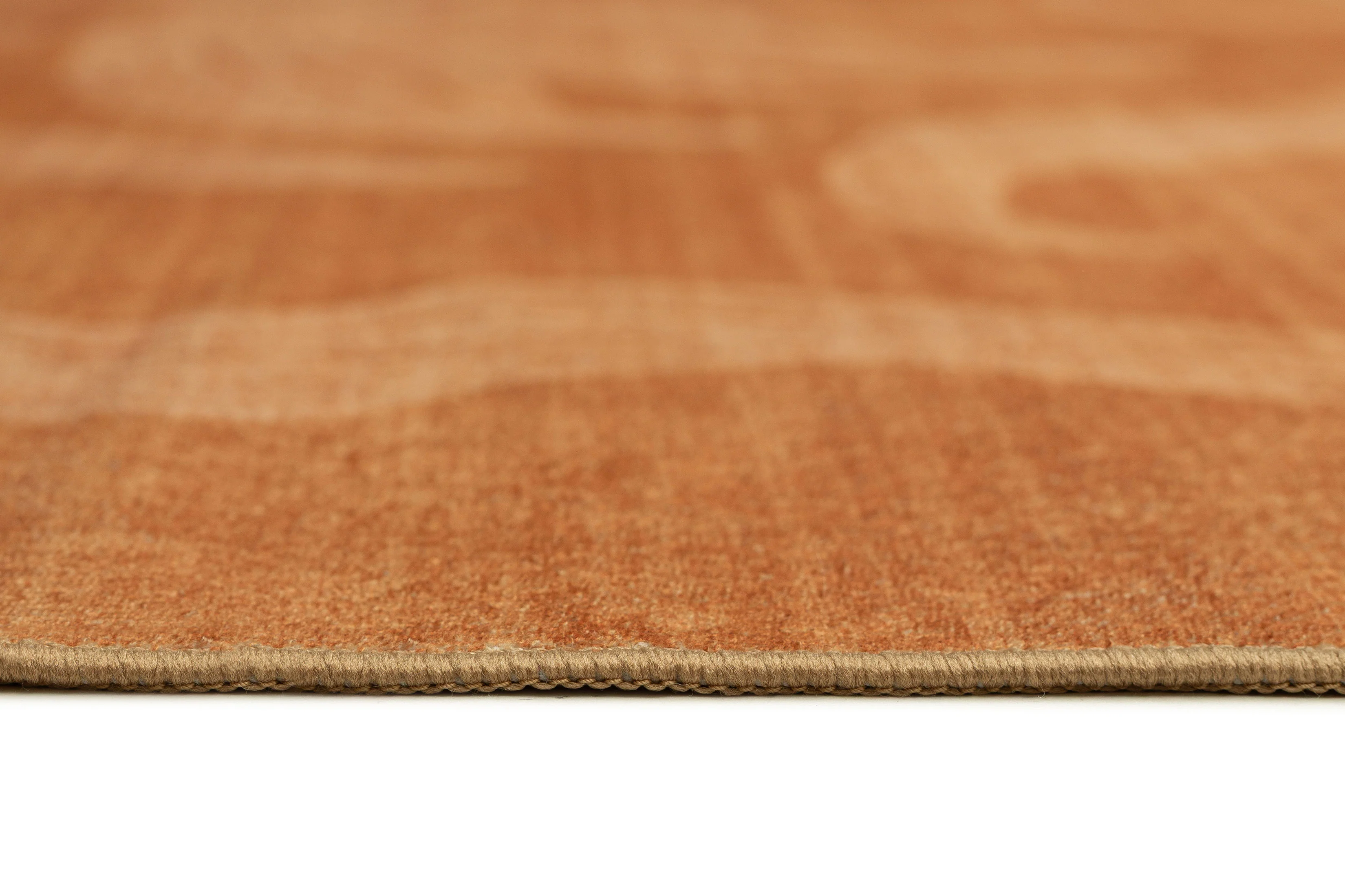 Iras Rust Botanical Washable Rug - Image 12