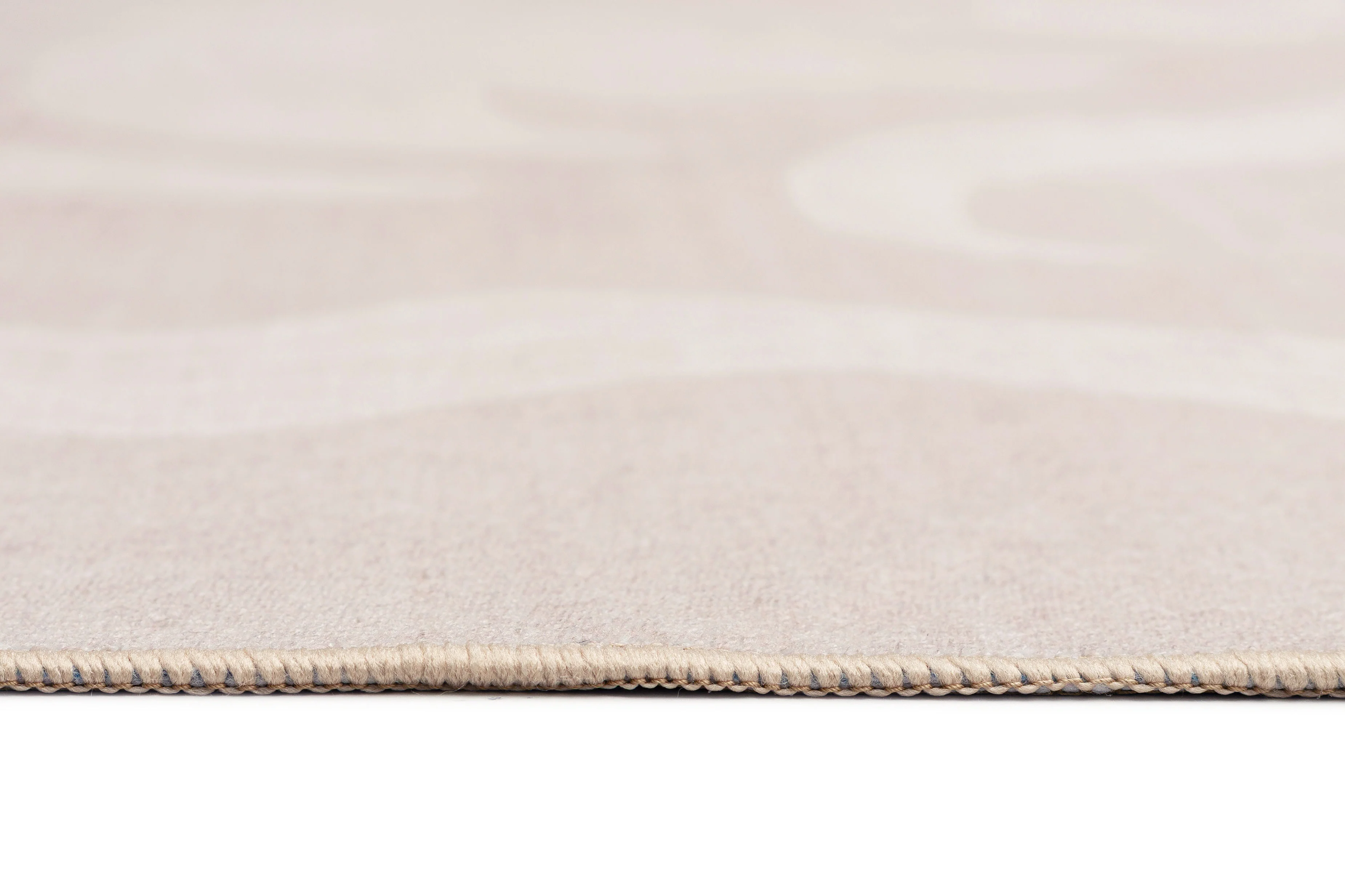 Irene Beige Botanical Washable Rug - Image 13