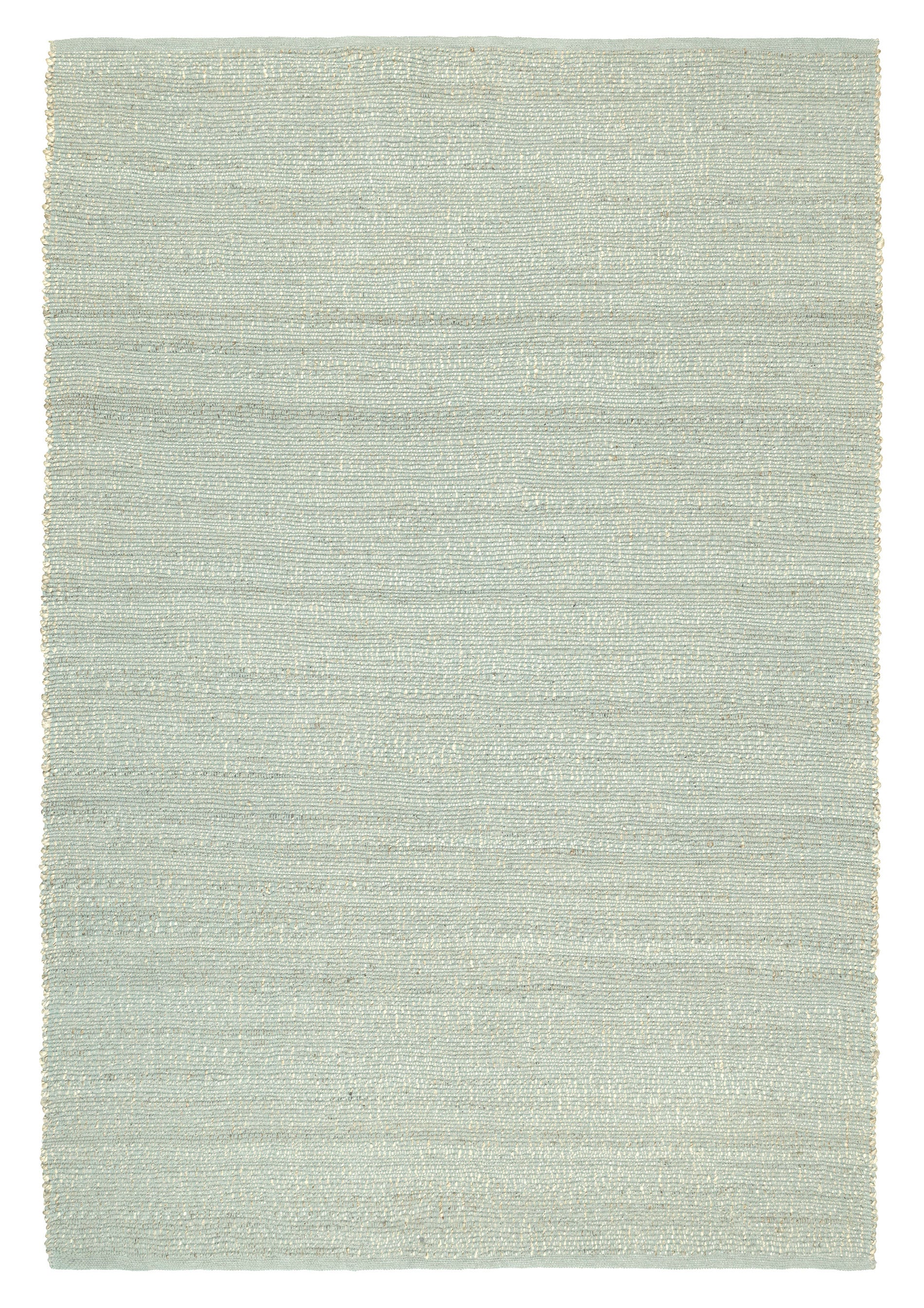 Ishani Green Flatweave Jute and Cotton Rug
