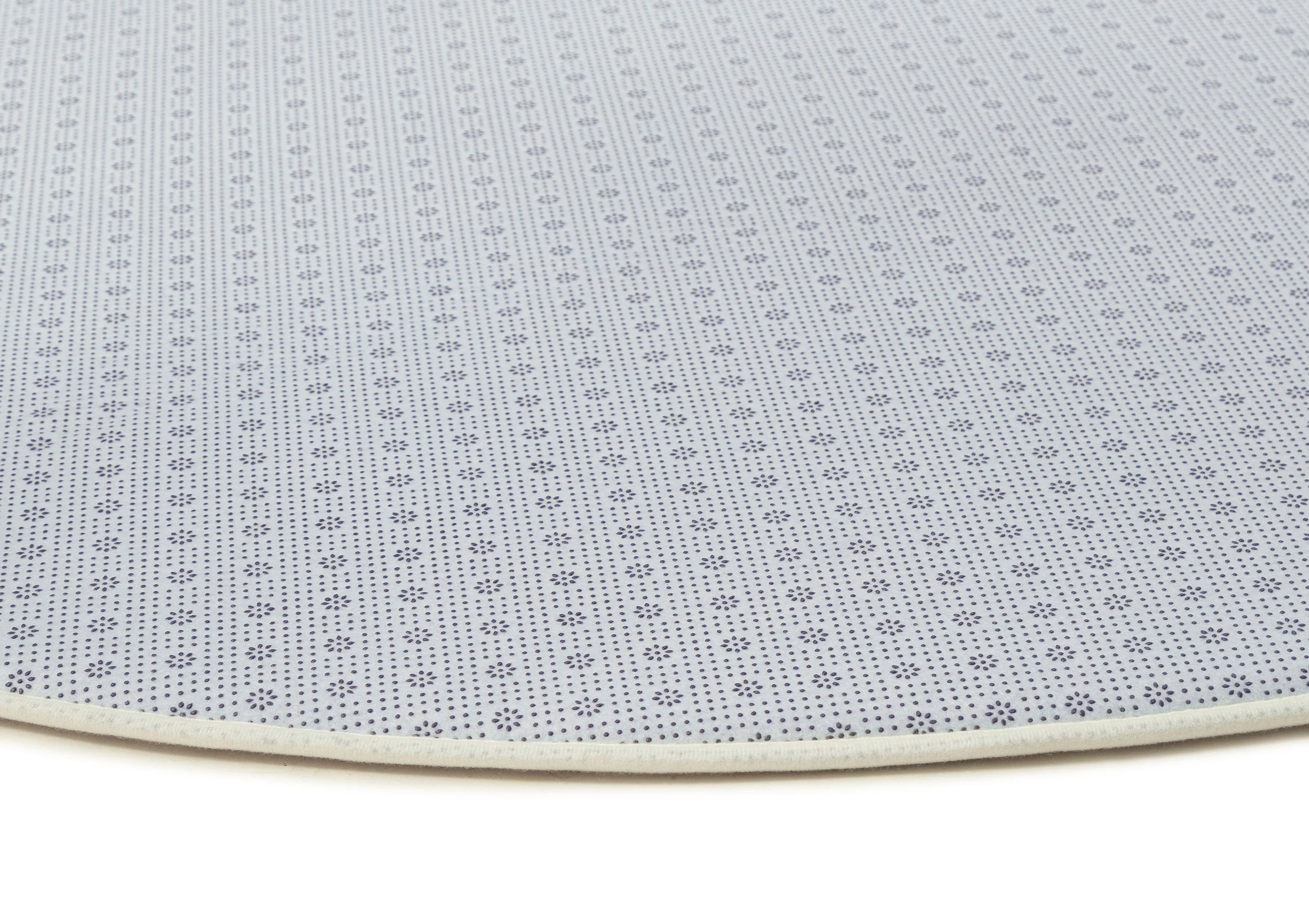 Iska Grey Plush Rollie Pollie Round Playmat - Image 6