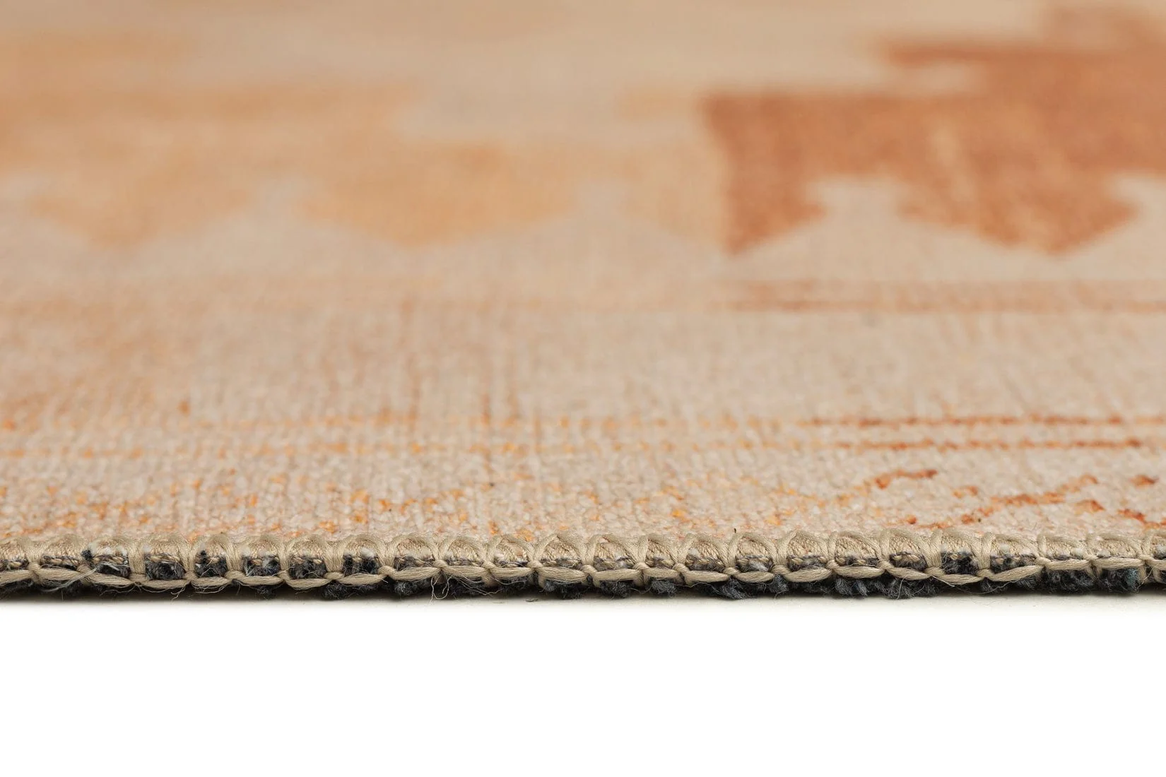 Isola Cream and Rust Tribal Washable Rug - Image 12