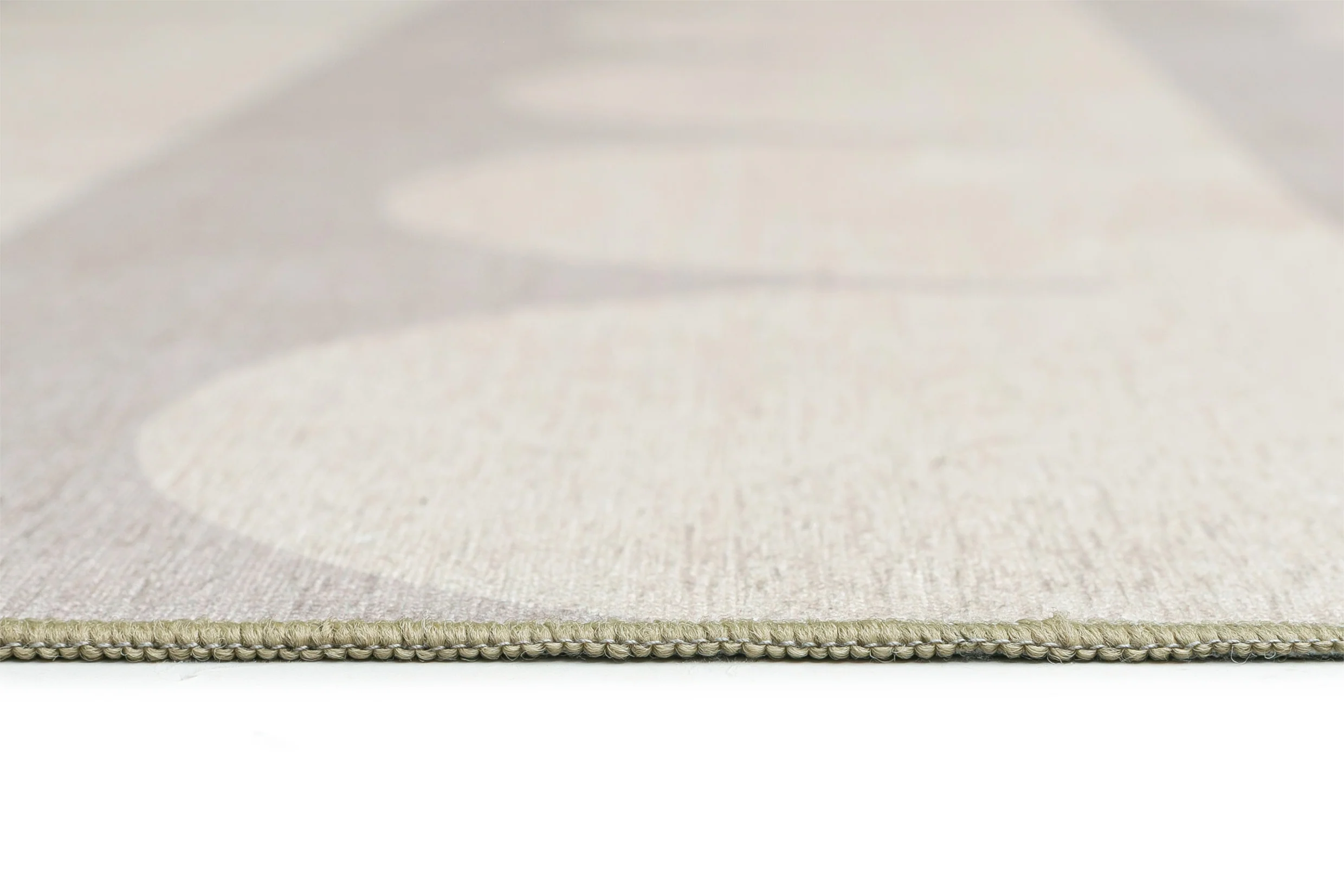 Isolde Beige and Light Grey Arch Stripe Indoor Outdoor Rug - Image 10
