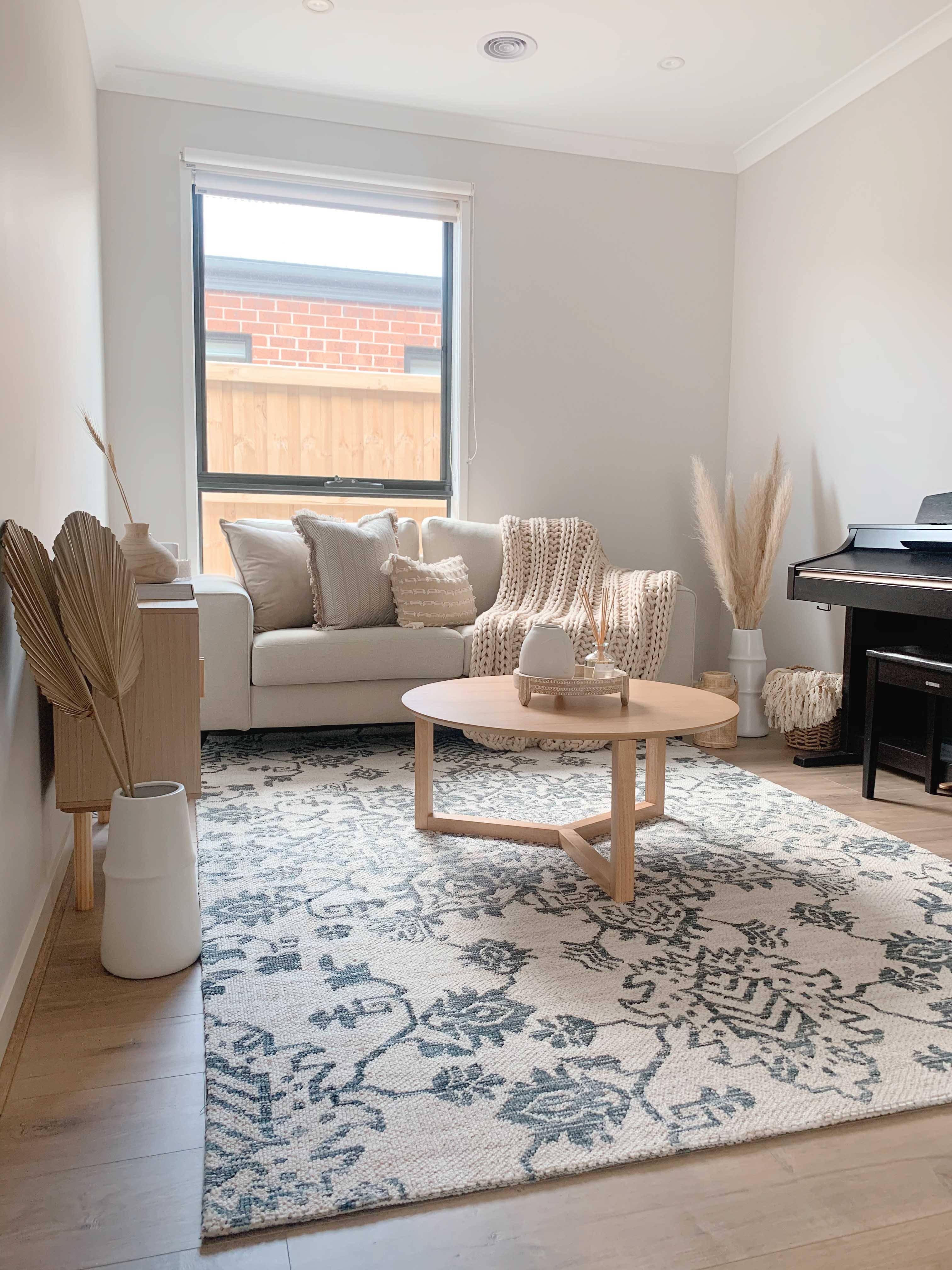 Issey Ivory And Grey Tribal Rug - Image 4