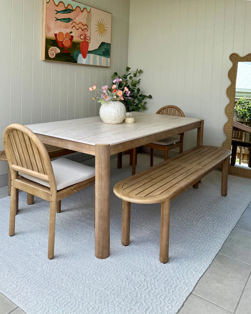 Ivy Ivory Indoor Outdoor P.E.T Rug - Image 3