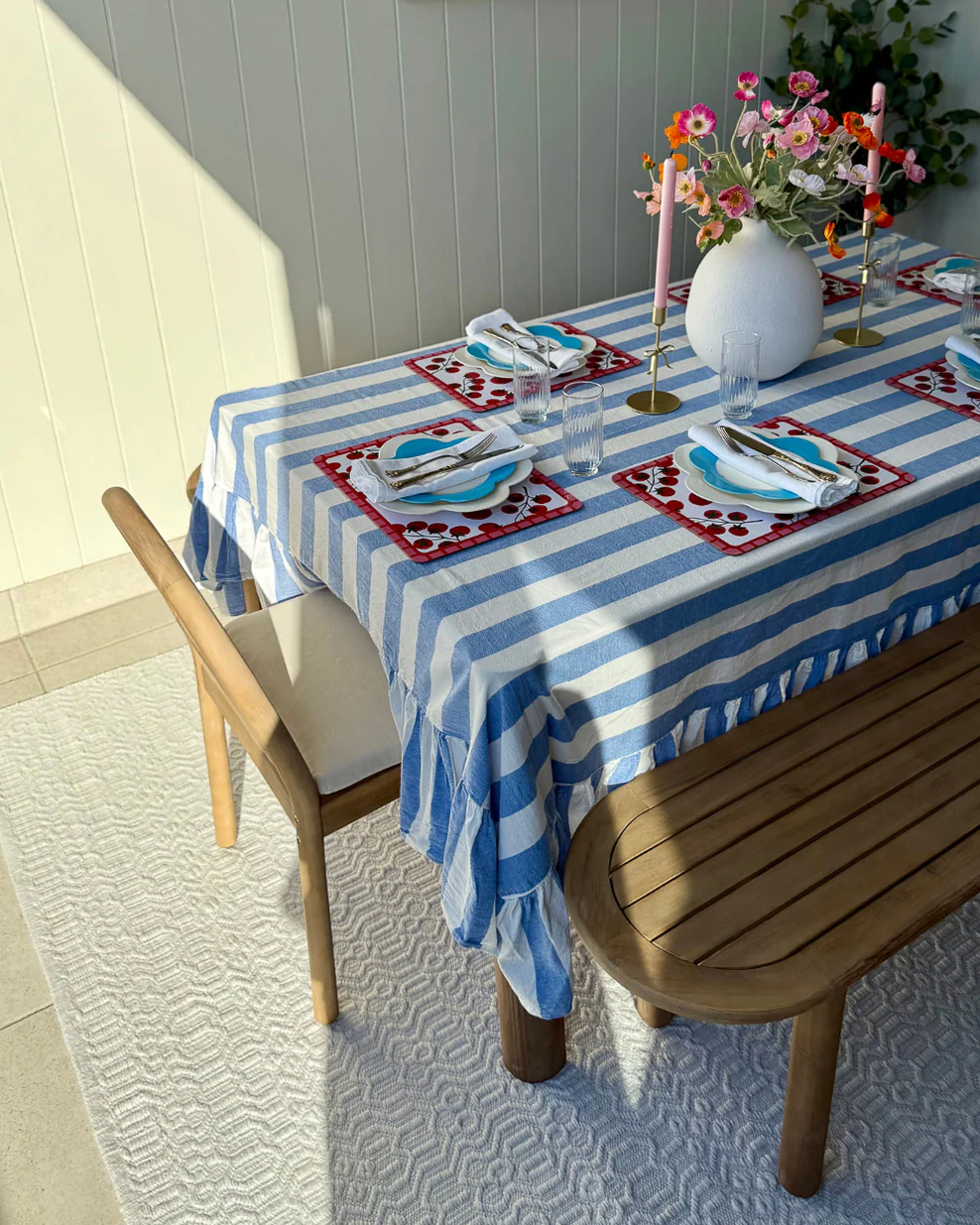 Ivy Ivory Indoor Outdoor P.E.T Rug - Image 4