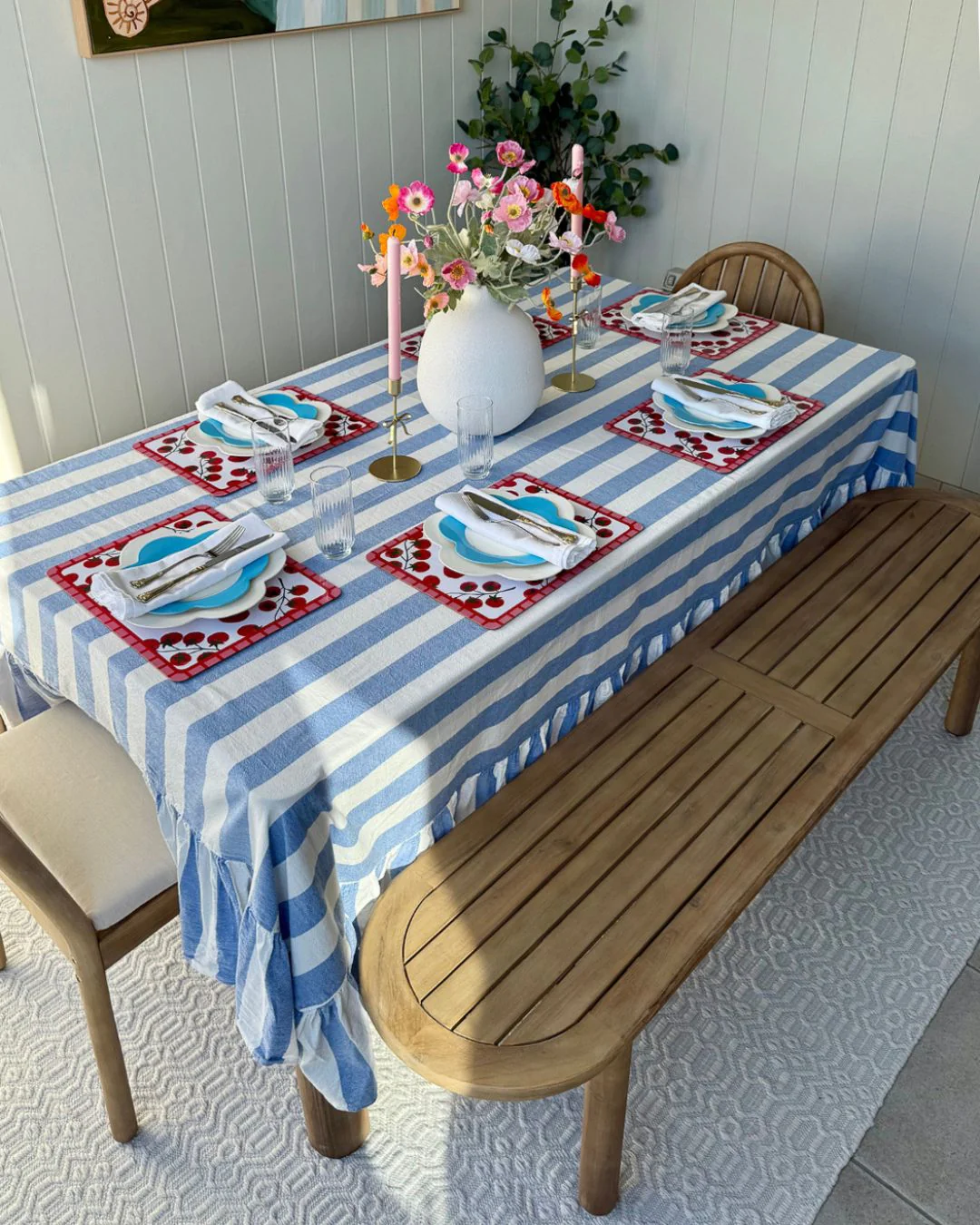 Ivy Ivory Indoor Outdoor P.E.T Rug - Image 5