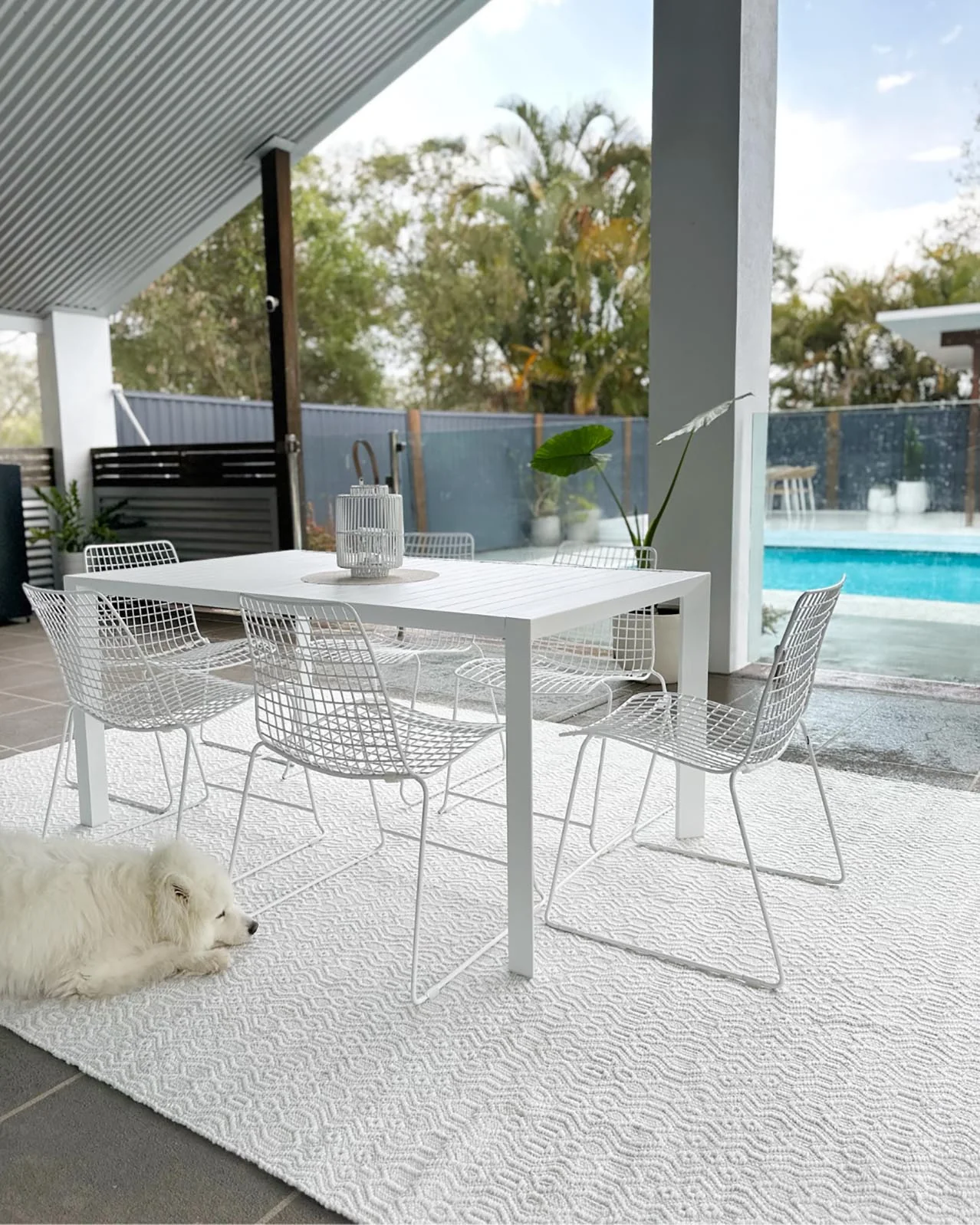 Ivy Ivory Indoor Outdoor P.E.T Rug - Image 7