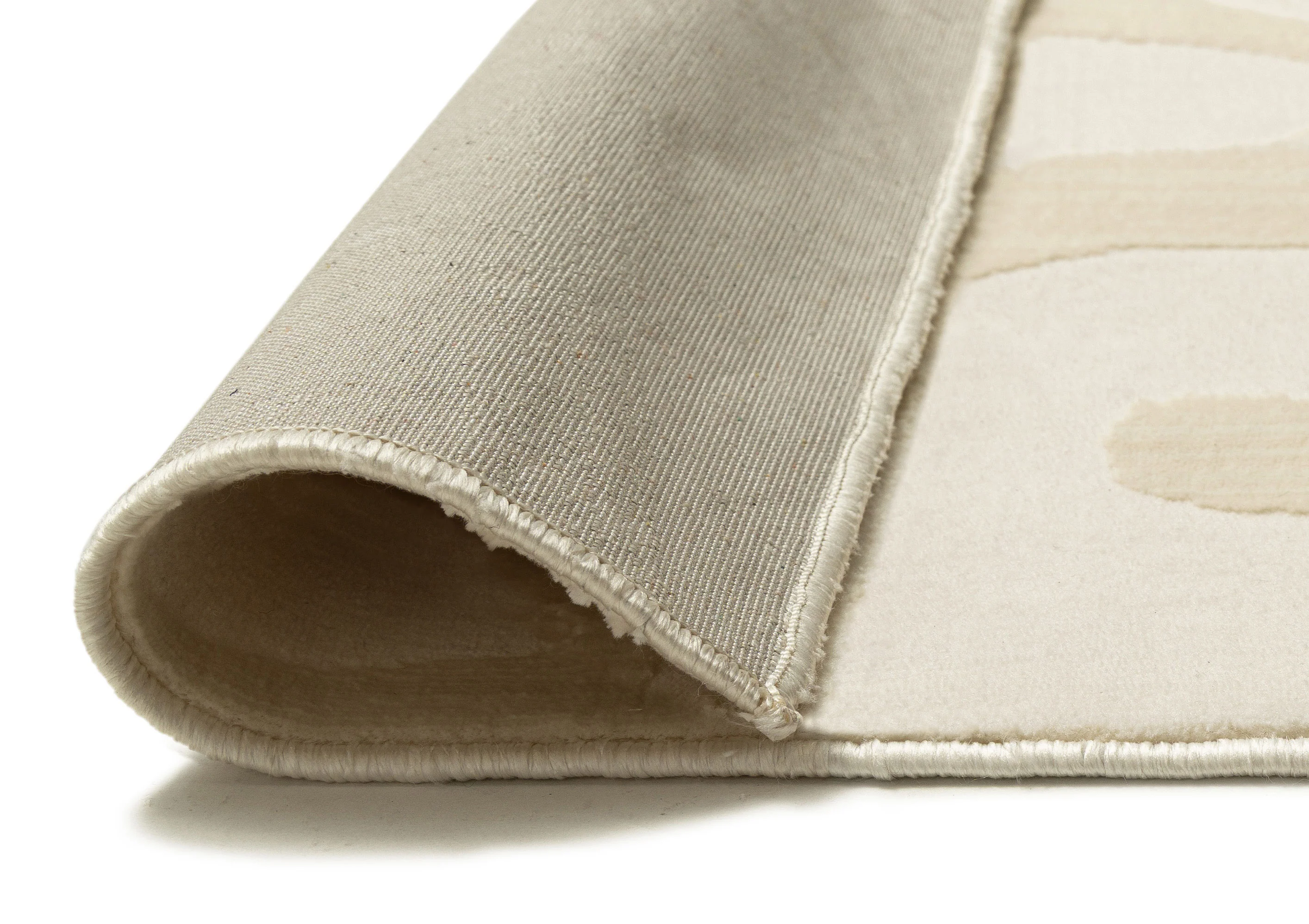 Izar Neutral Abstract Rug - Image 11