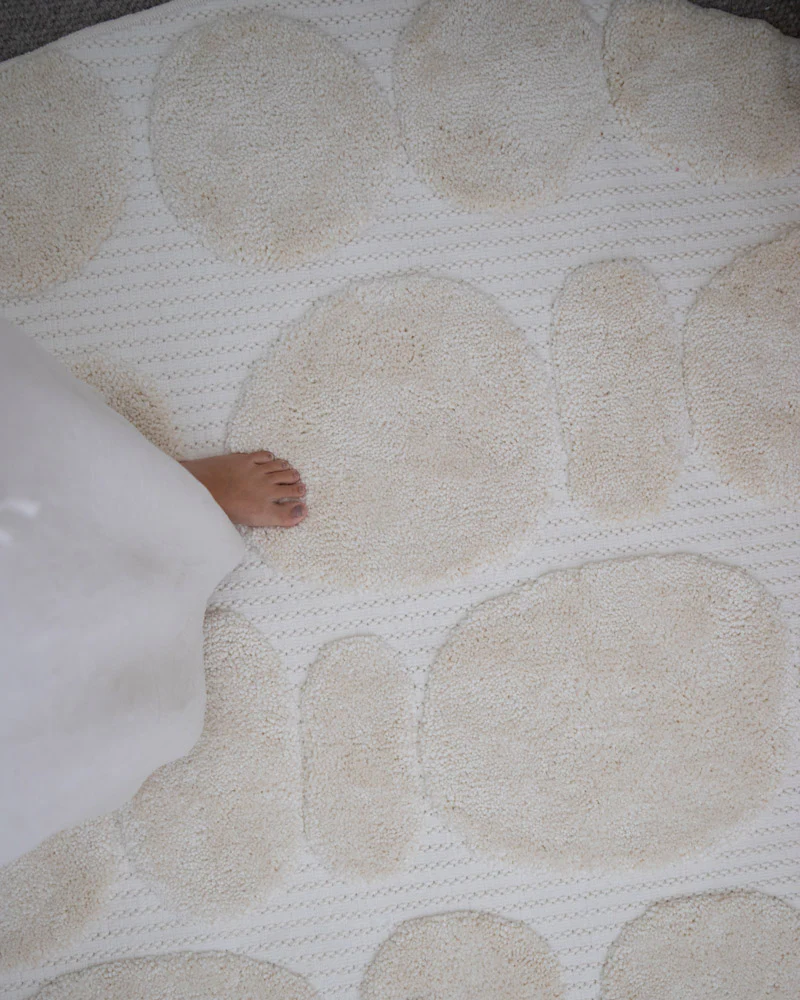 Jacinta Ivory Abstract Round Rug - Image 6