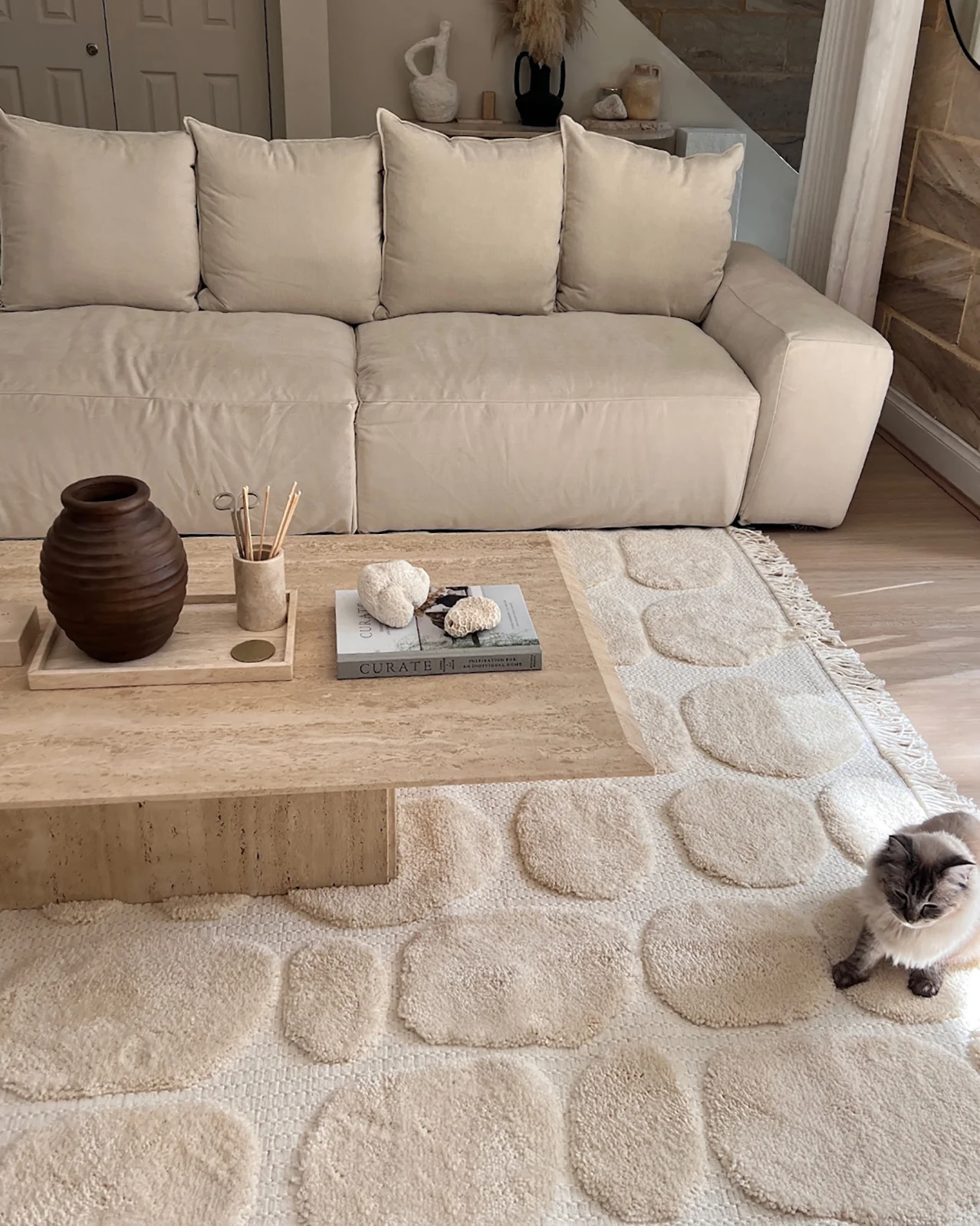 Jacinta Ivory Abstract Rug - Image 6