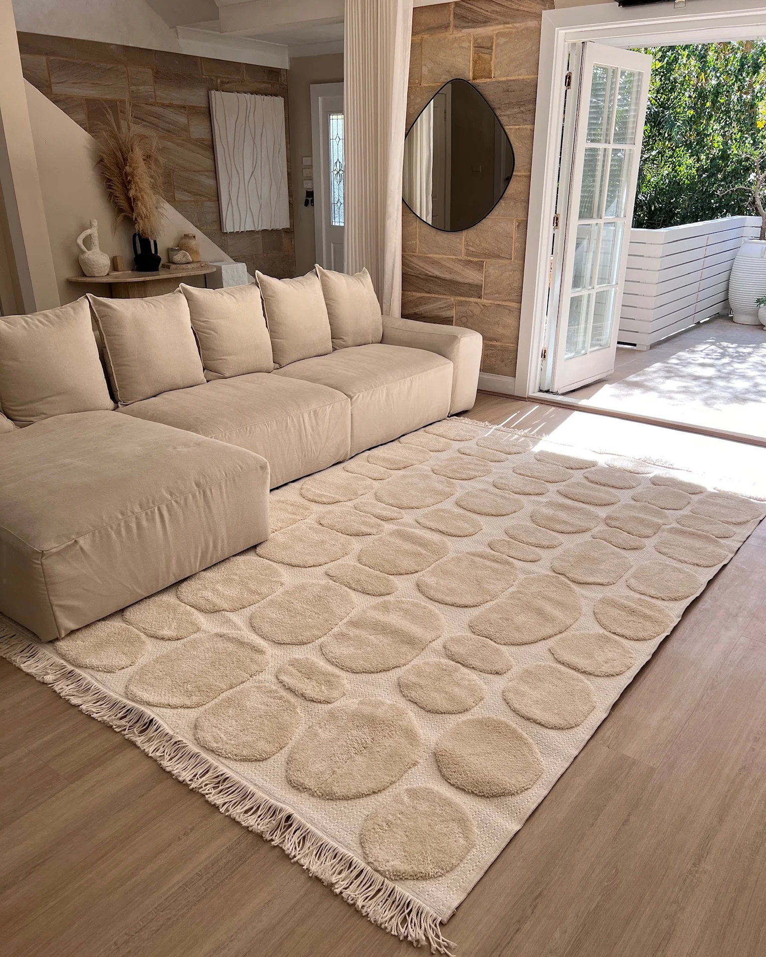 Jacinta Ivory Abstract Rug - Image 7