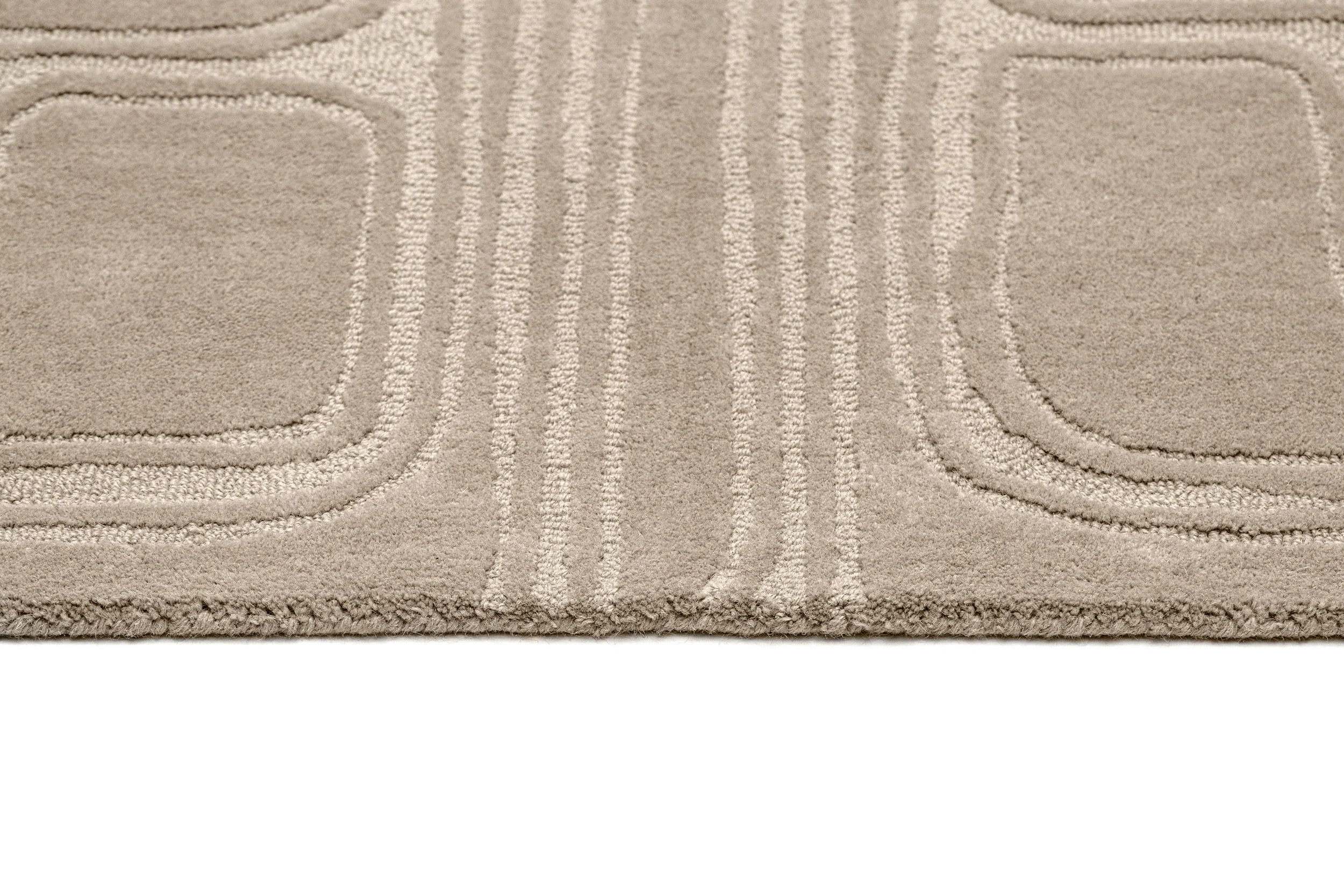Jafina Beige Abstract Hand-Tufted Rug - Image 13