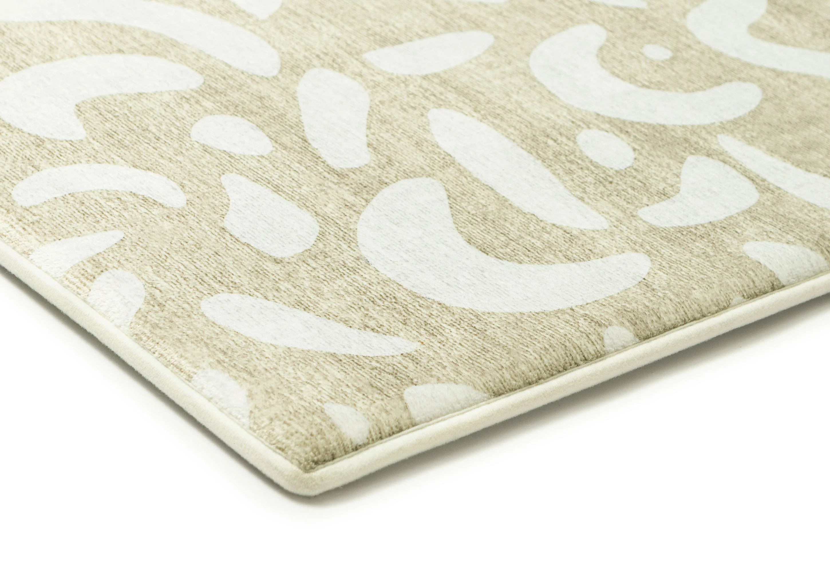 Jema Beige Abstract Rollie Pollie Playmat - Image 2