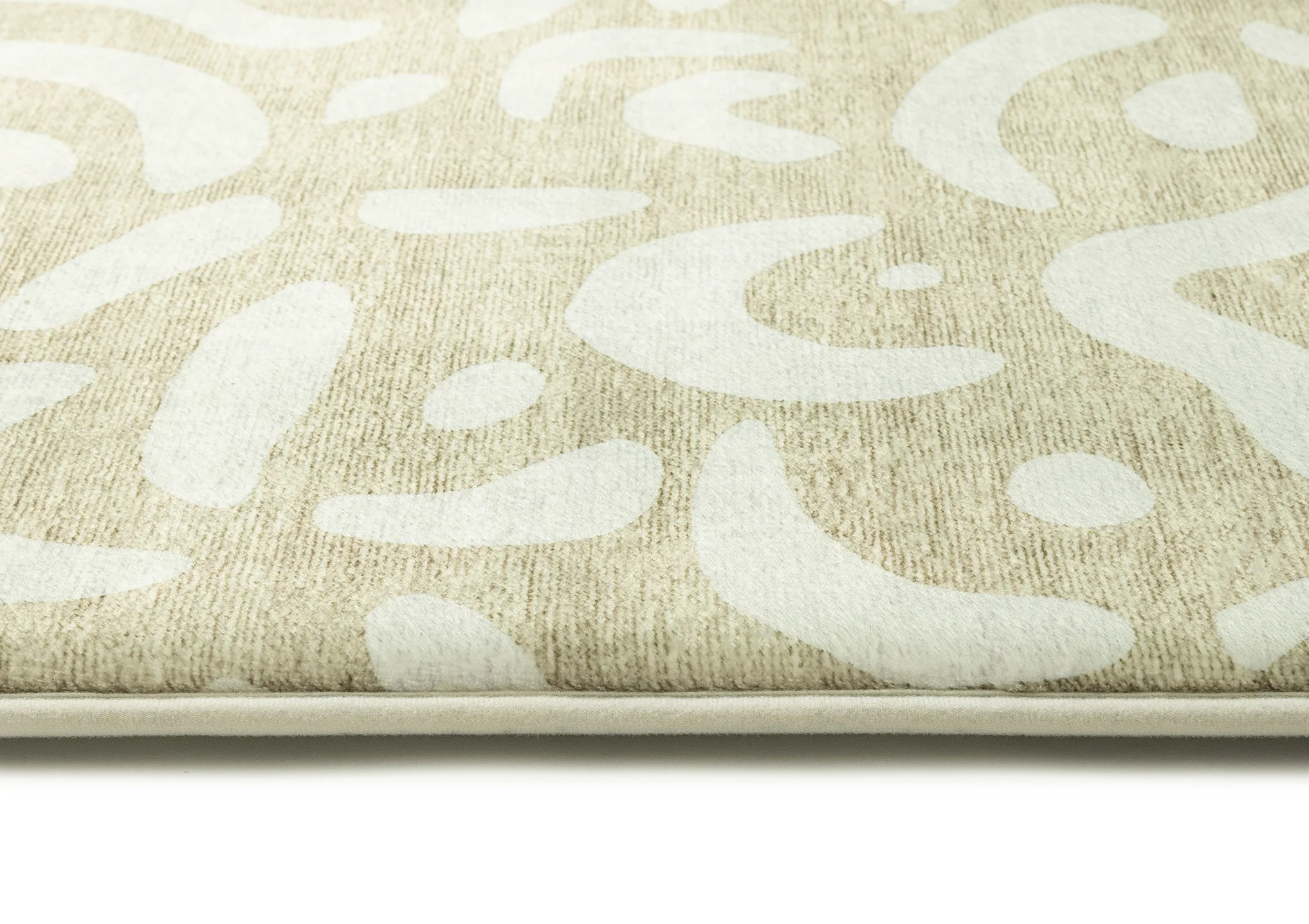 Jema Beige Abstract Rollie Pollie Playmat - Image 3