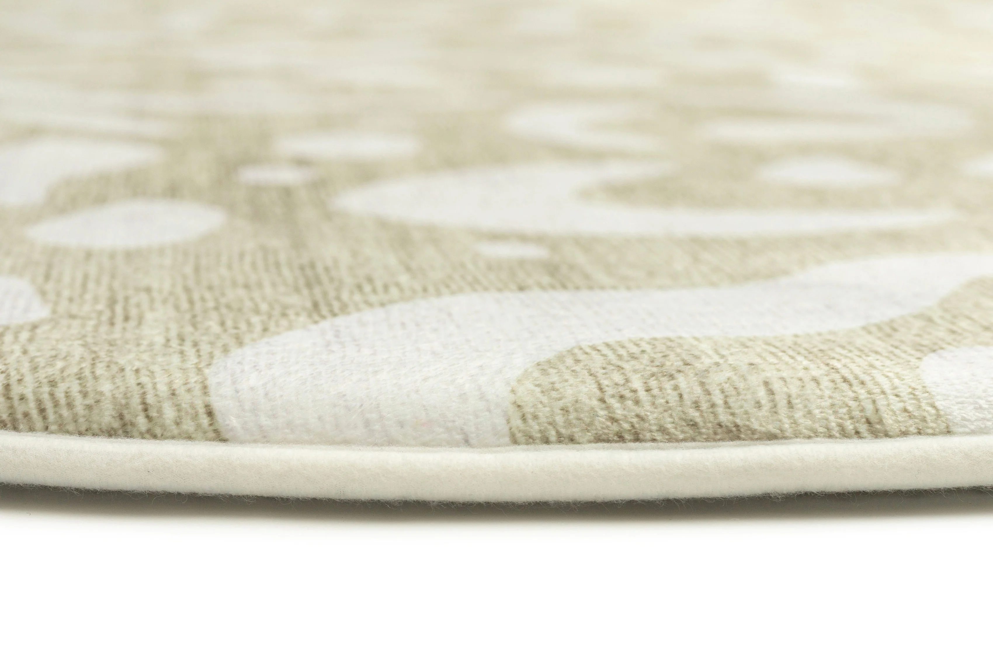Jema Beige Abstract Rollie Pollie Round Playmat - Image 10
