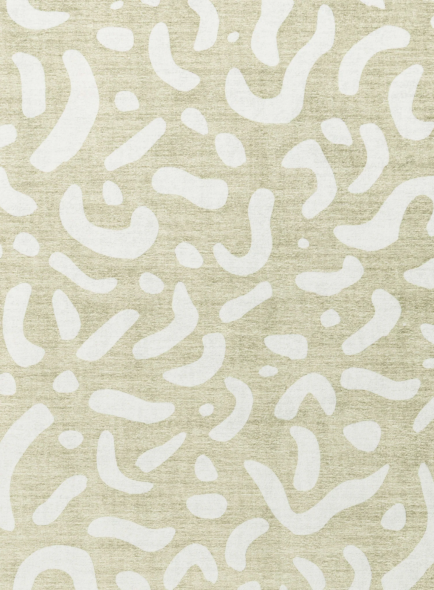 Jema Beige Abstract Rollie Pollie Round Playmat - Image 9