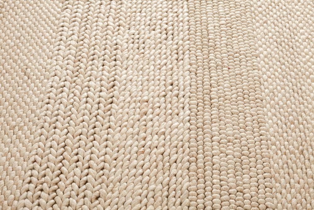 Joline Caramel Beige Braided and Looped Rug - Image 17