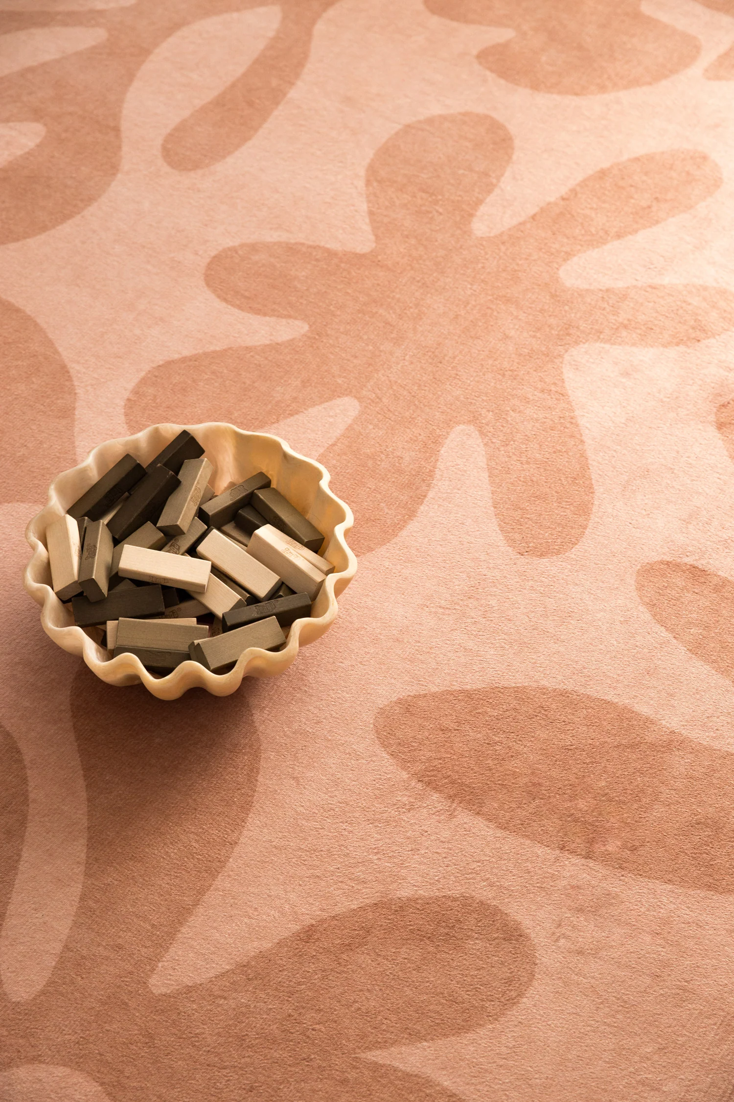 Juno Pink Terracotta Shapes Rollie Pollie Playmat - Image 5
