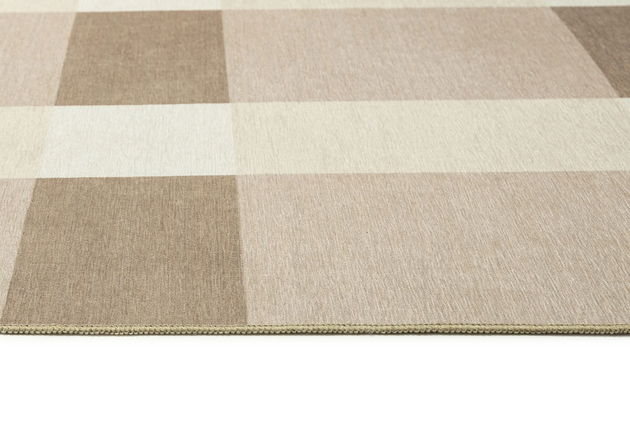 Jura Beige and Ivory Checkered Indoor Outdoor Rug - Image 11