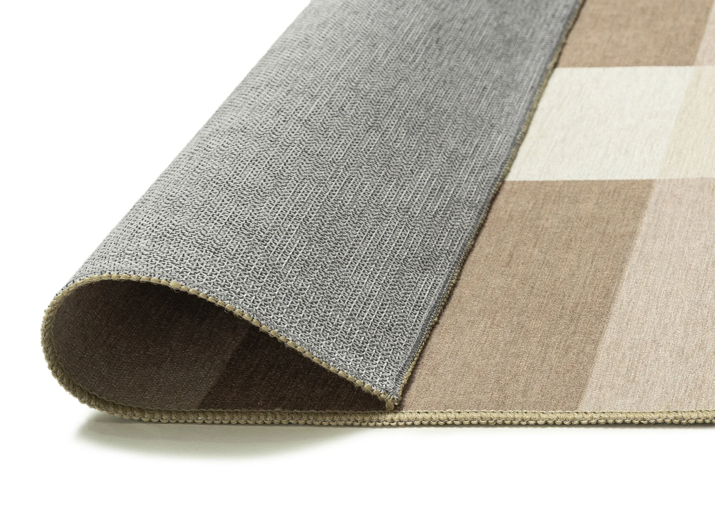 Jura Beige and Ivory Checkered Indoor Outdoor Rug - Image 12