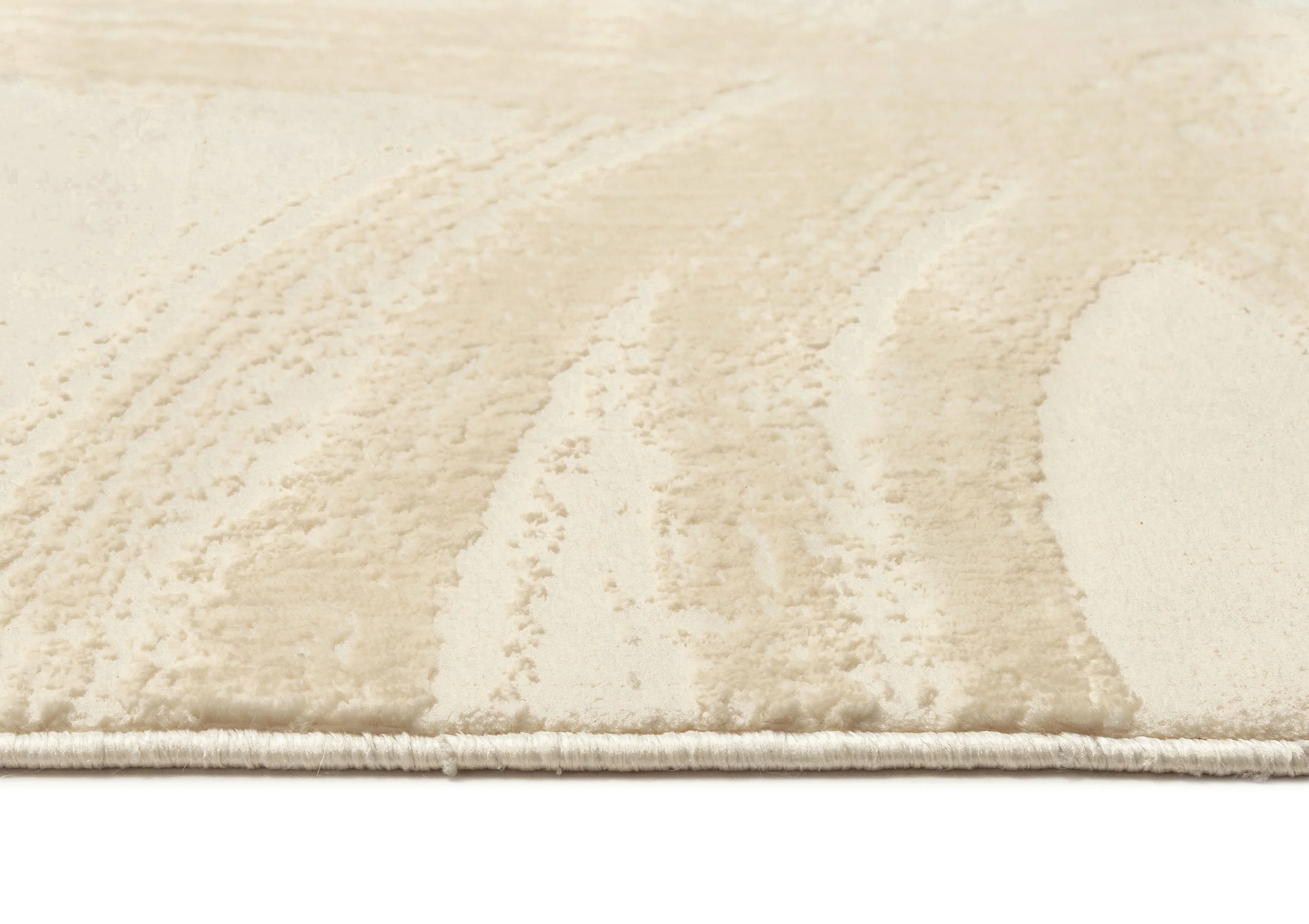 Kabir Neutral Abstract Rug - Image 6